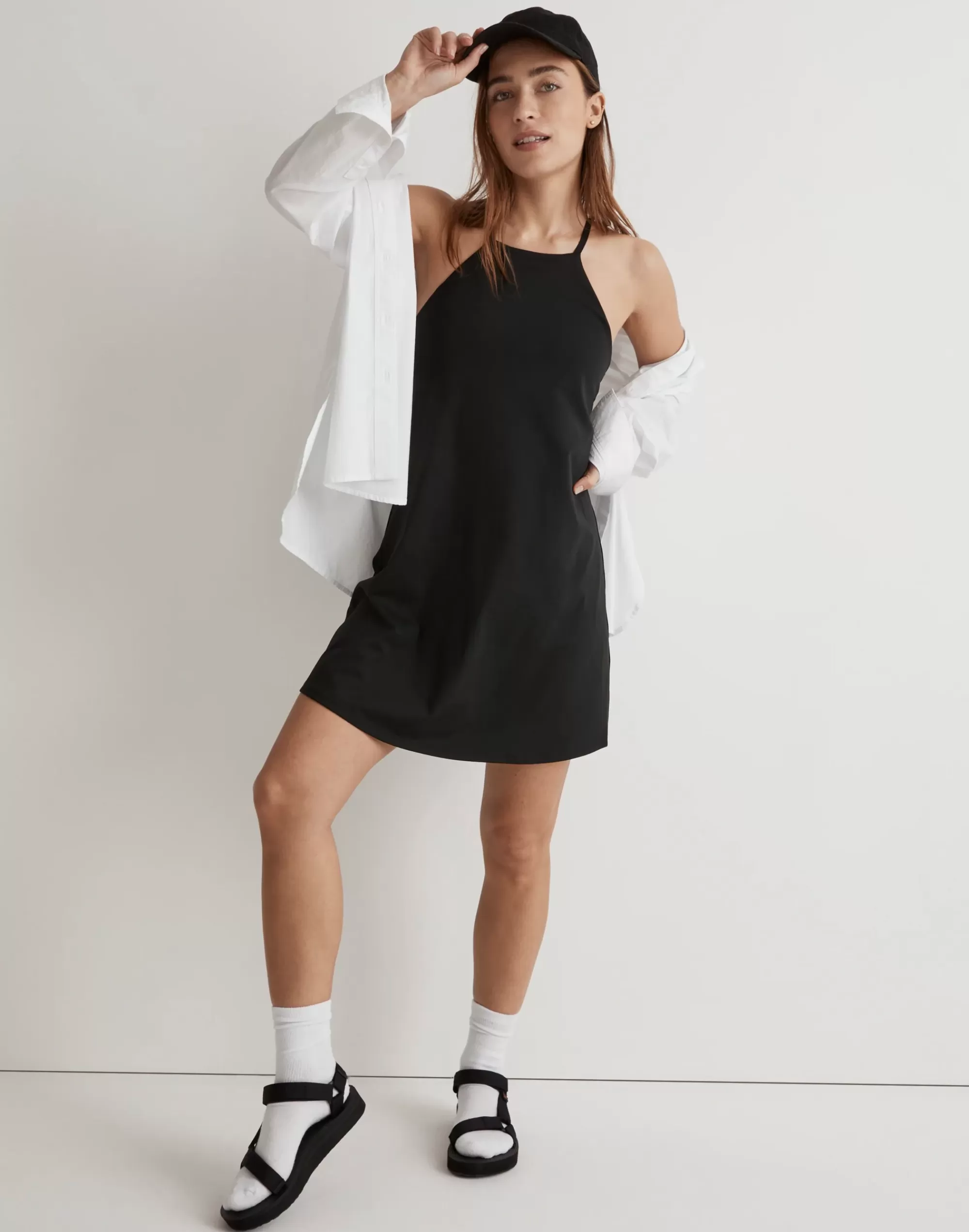 Madewell Dresses>Mwl Flex 2.0 Fitness Dress True Black