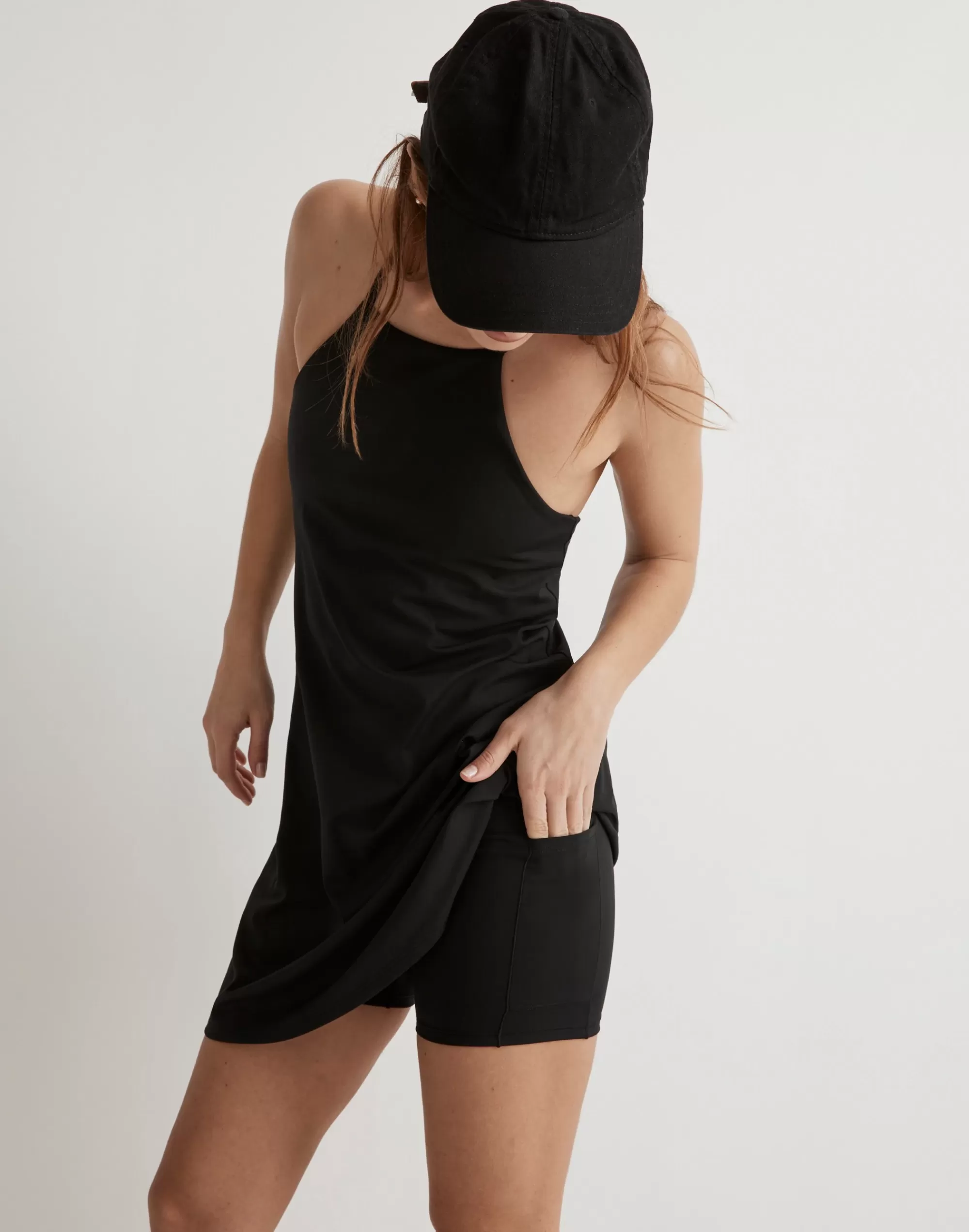 Madewell Dresses>Mwl Flex 2.0 Fitness Dress True Black