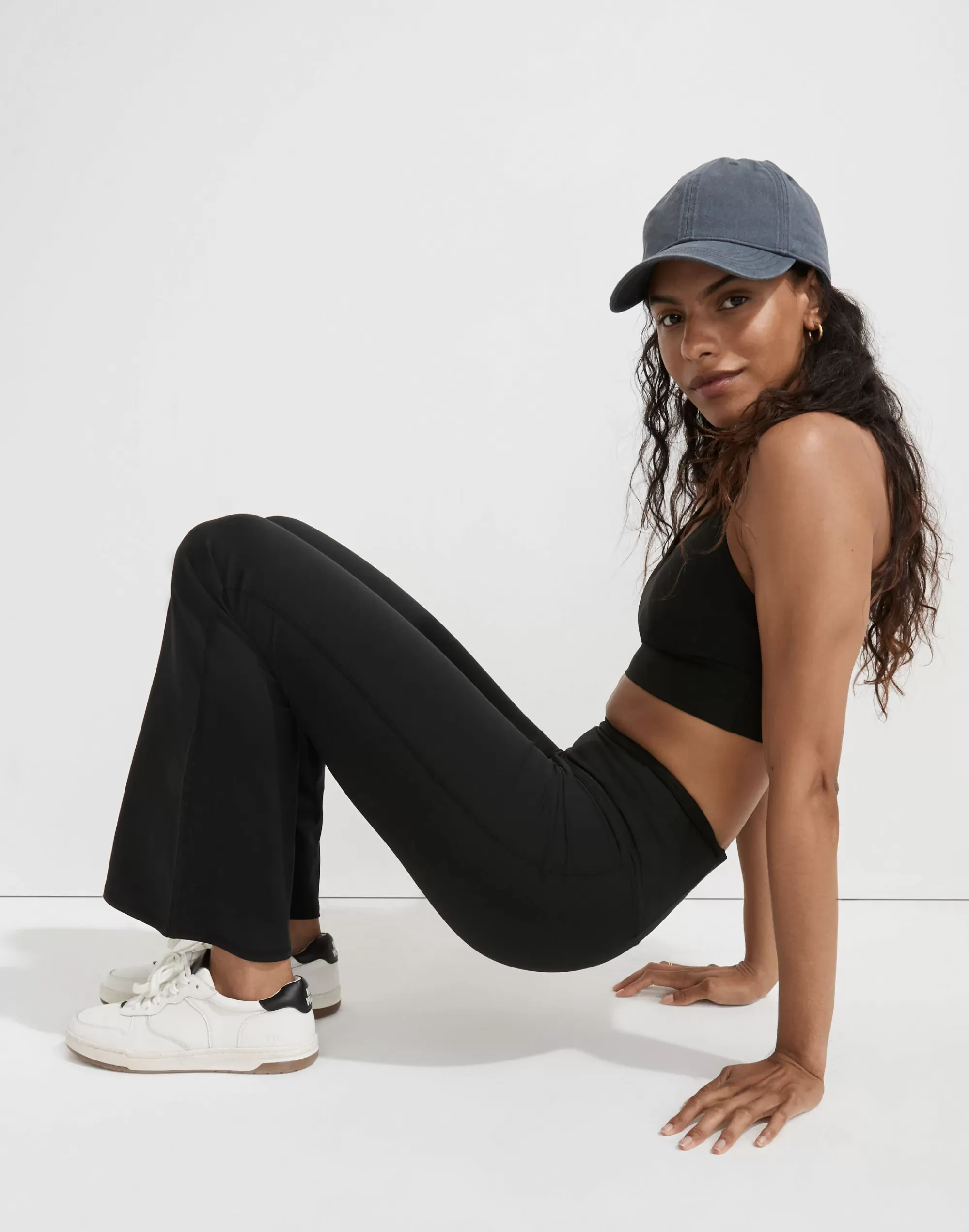 Madewell Activewear>Mwl Flex Flare Leggings True Black