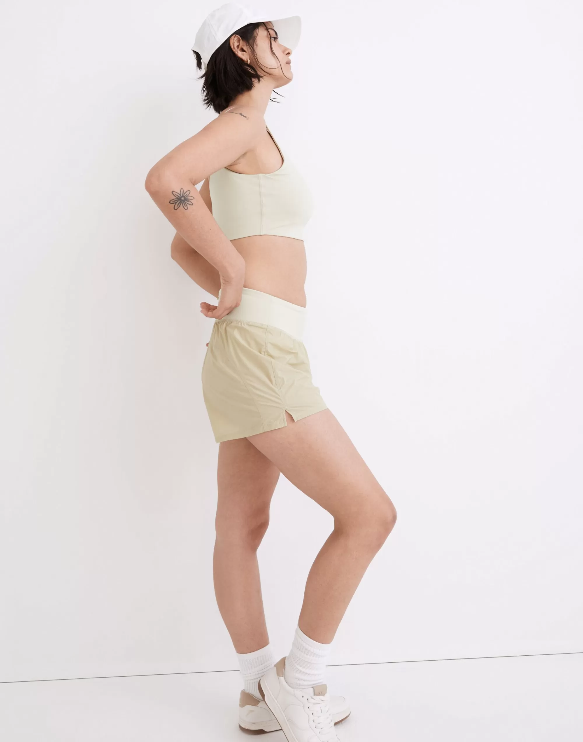 Madewell Activewear>Mwl Running Shorts Faded Seagrass