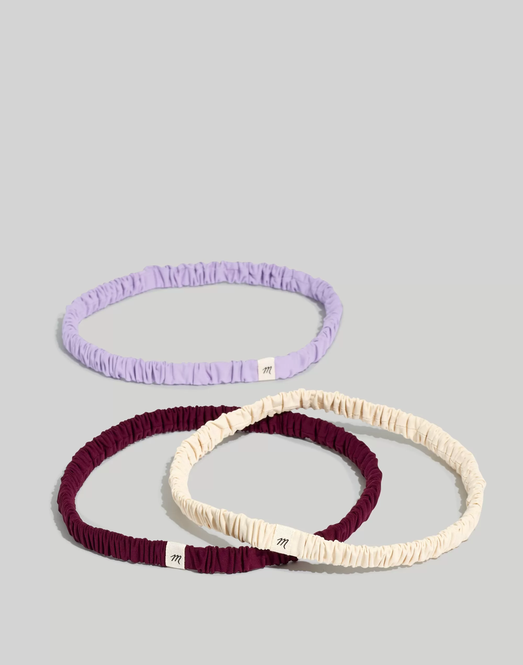 Madewell Hair Accessories>Mwl Scrunchie Headband Pressed Grape