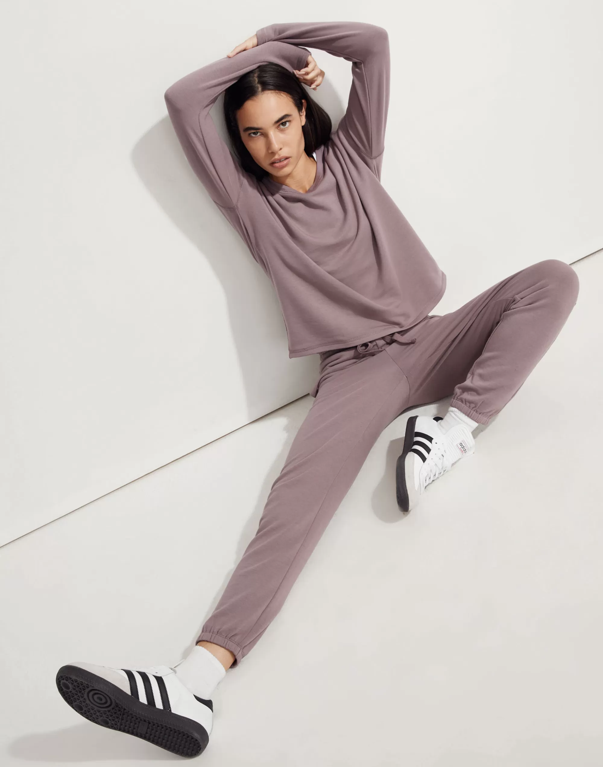 Madewell Sweatshirts & Sweatpants>Mwl Superbrushed Easygoing Sweatpants Fig