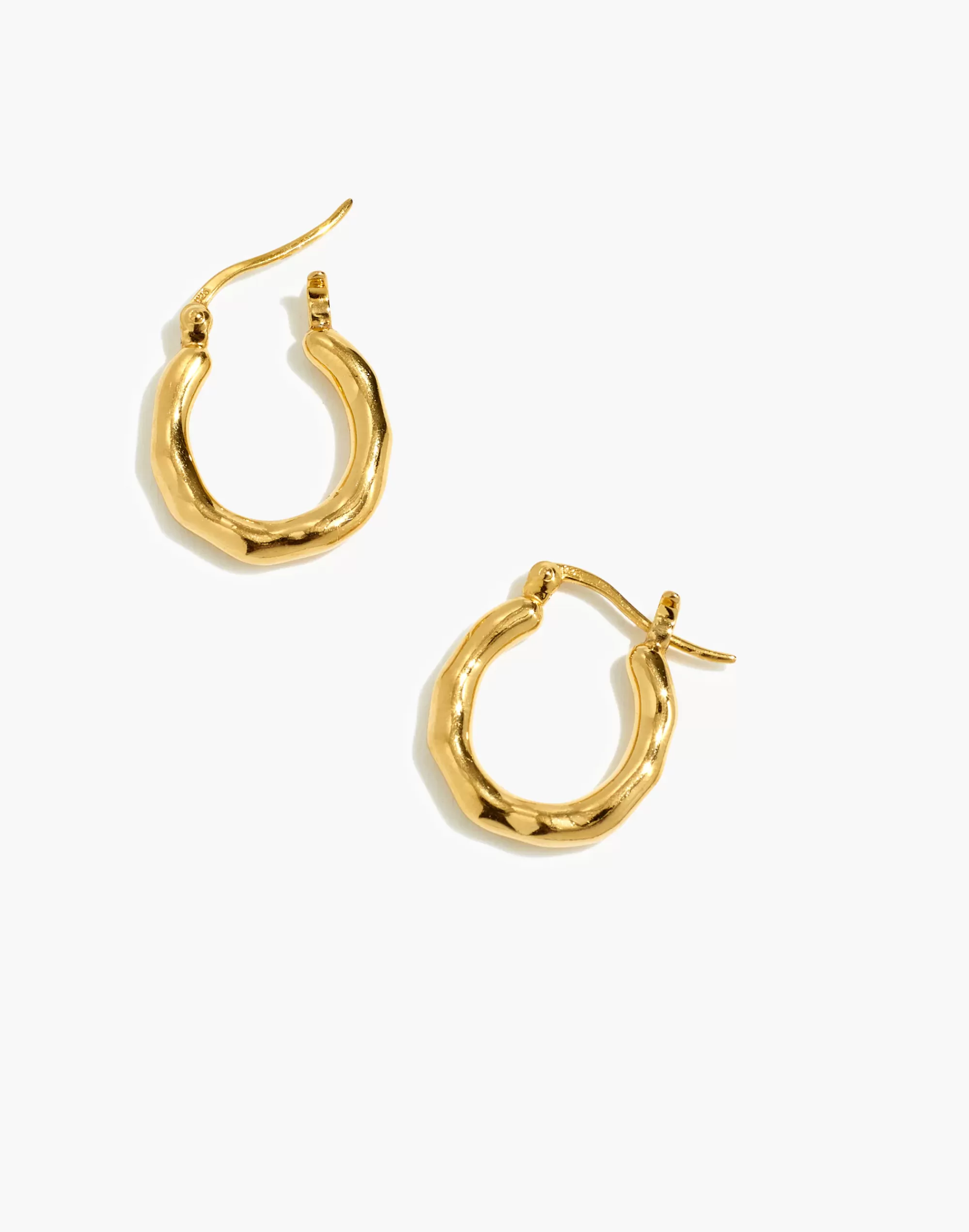 Madewell Earrings>Nashira Arnó 18K Vermeil Pond Hoop Earrings Gold