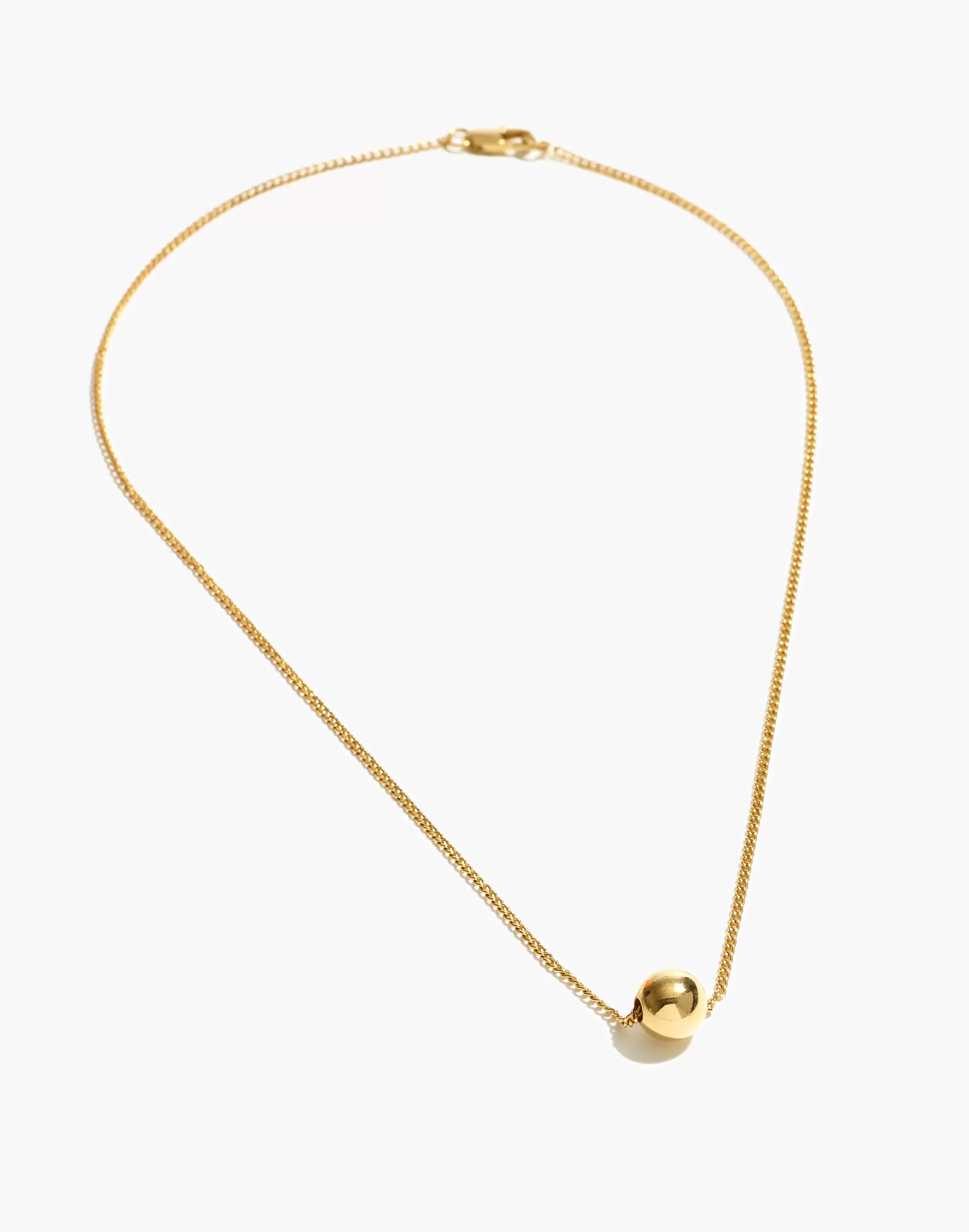 Madewell Necklaces>Nashira Arnó 18K Vermeil Saturn Necklace Gold