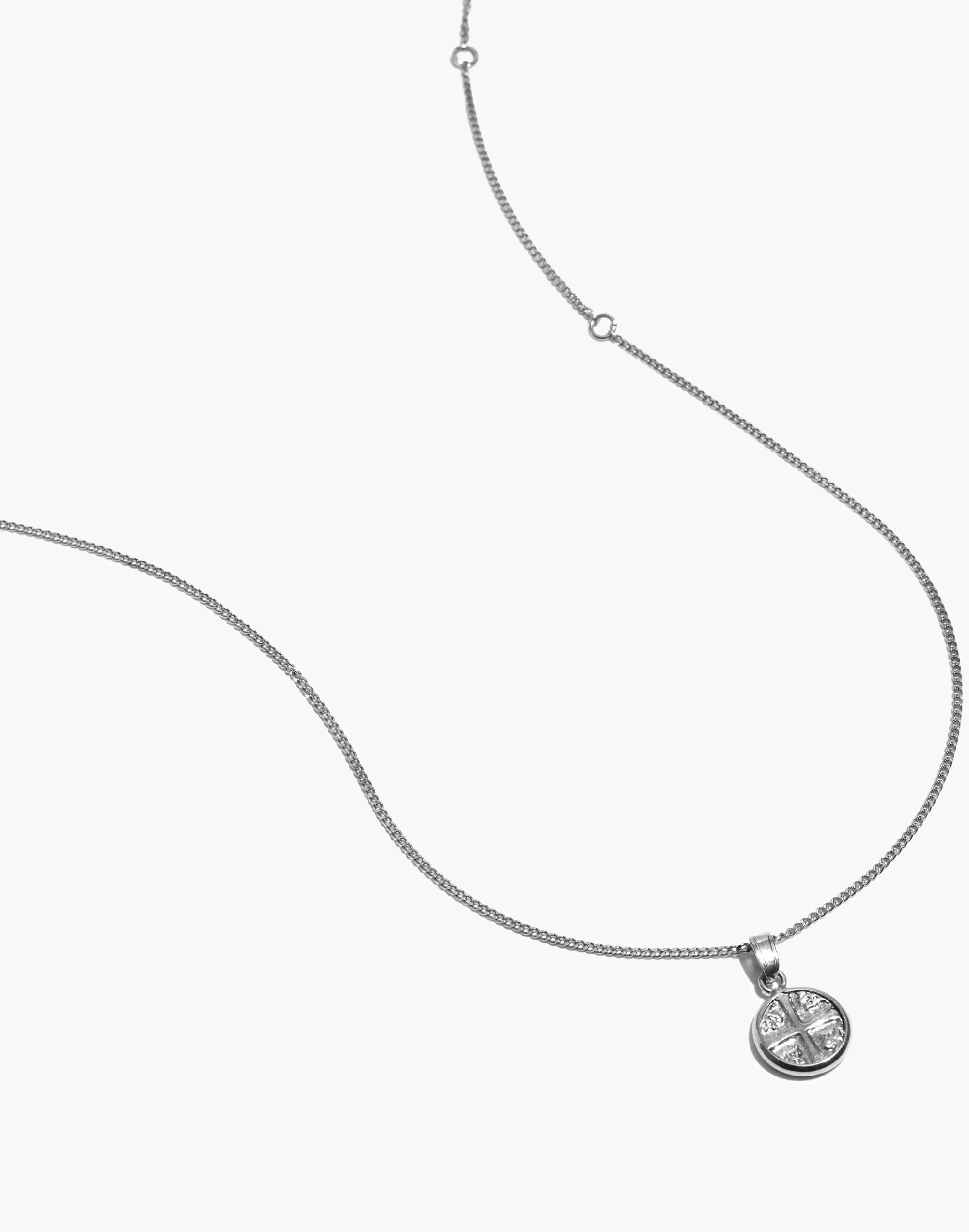 Madewell Necklaces>Nashira Arnó Sterling Daya Mini Coin Necklace Silver