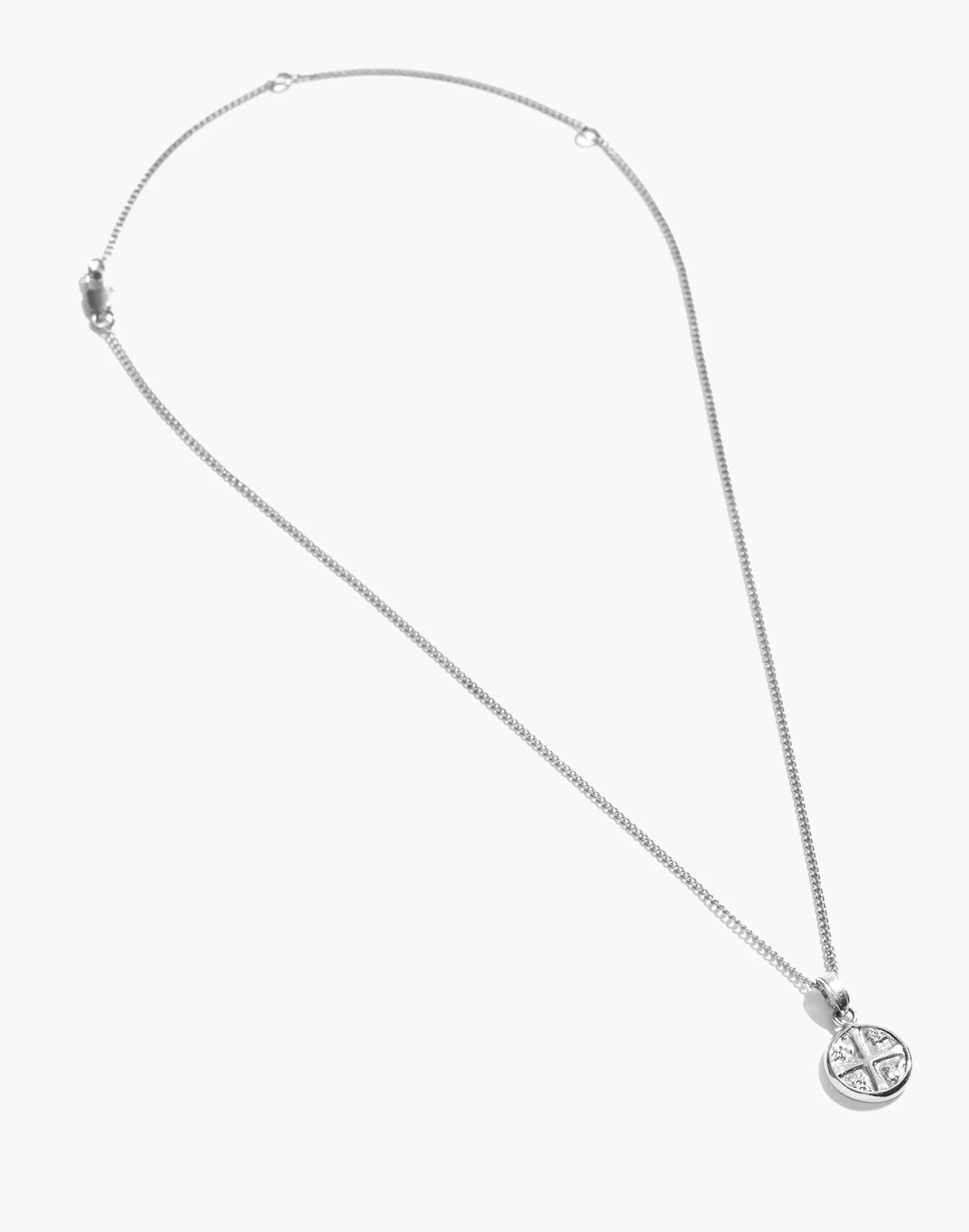 Madewell Necklaces>Nashira Arnó Sterling Daya Mini Coin Necklace Silver