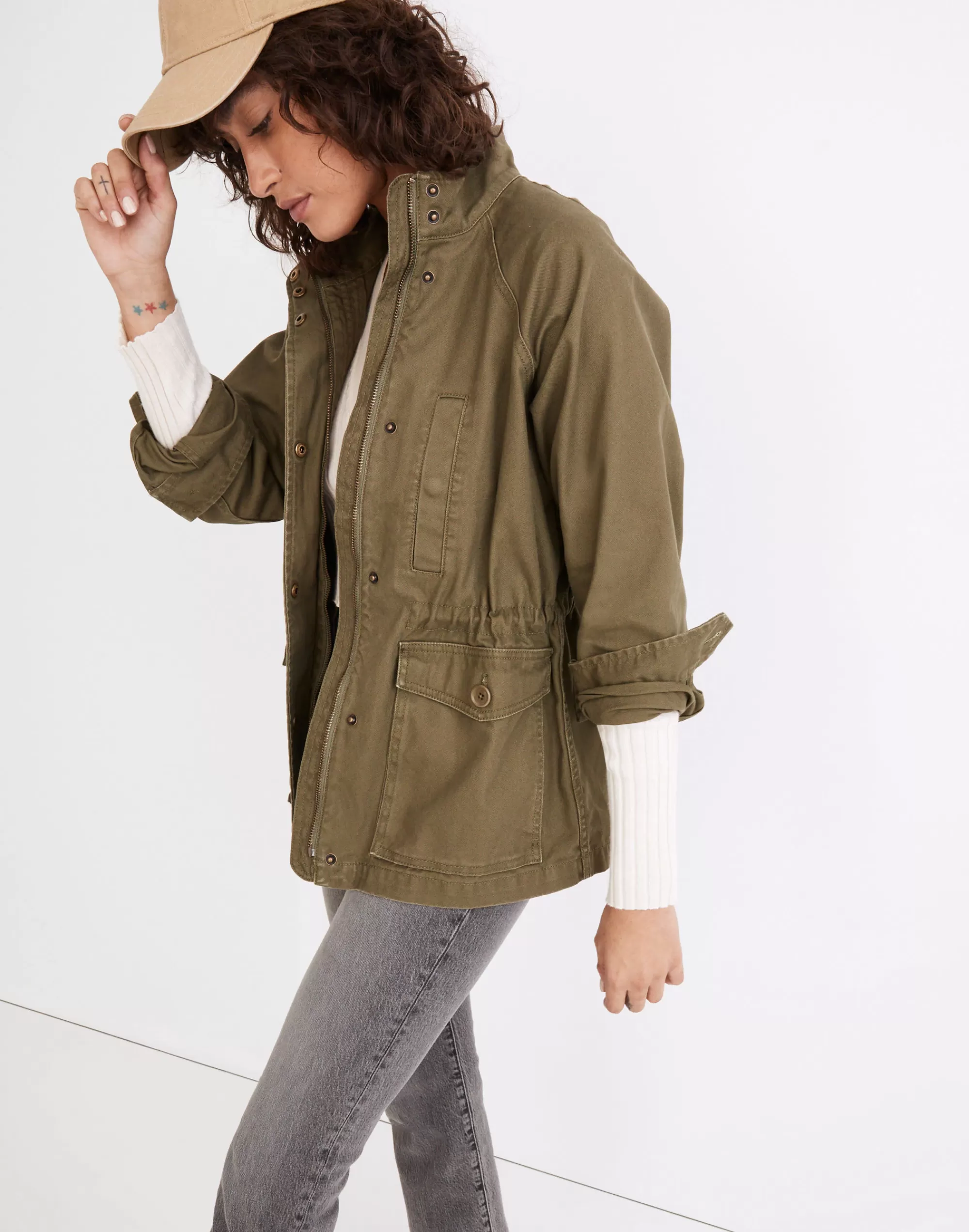 Madewell Jackets>Northover Jacket Desert Olive