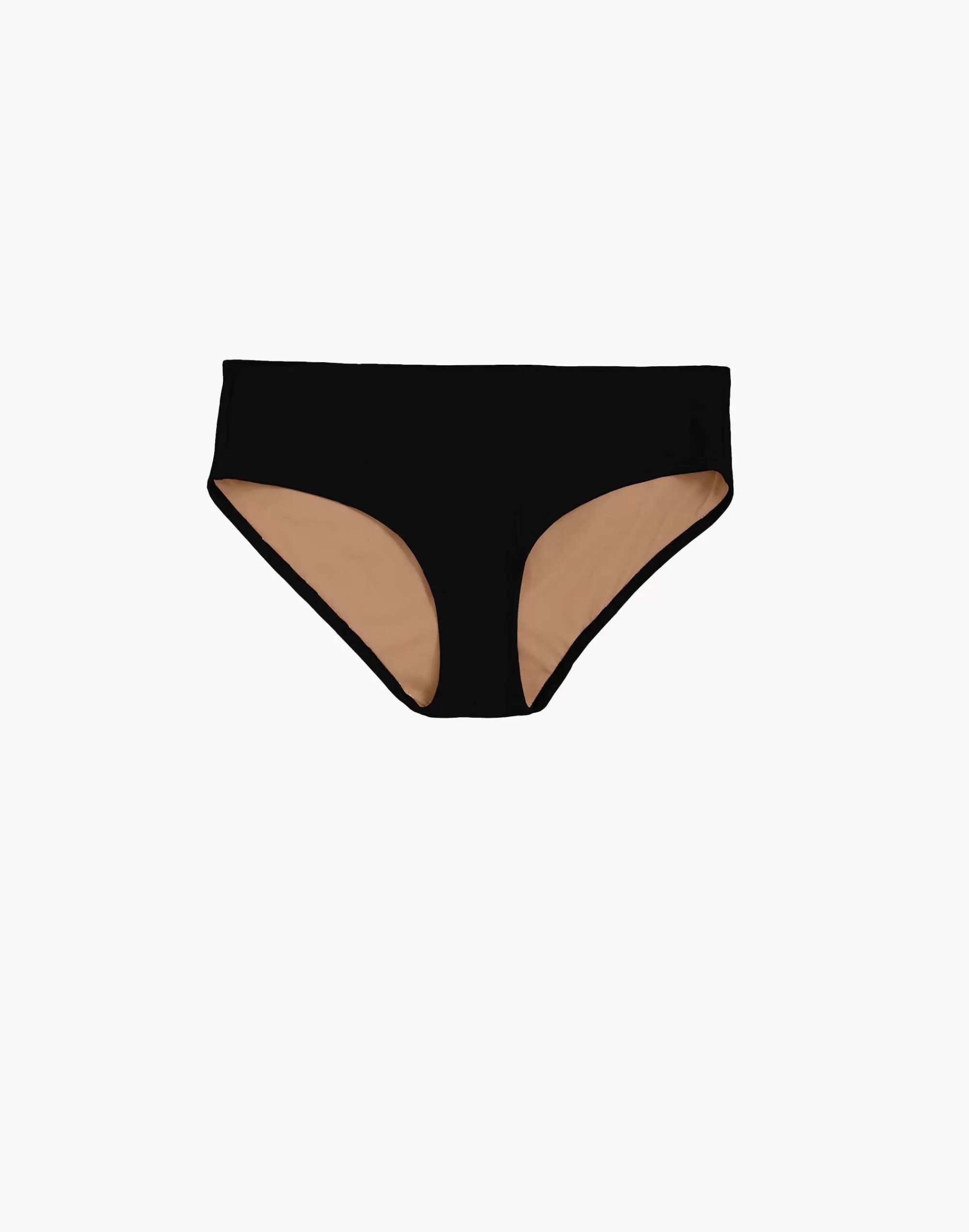 Madewell Swim>Nu Swim Basic Low Bottom Black