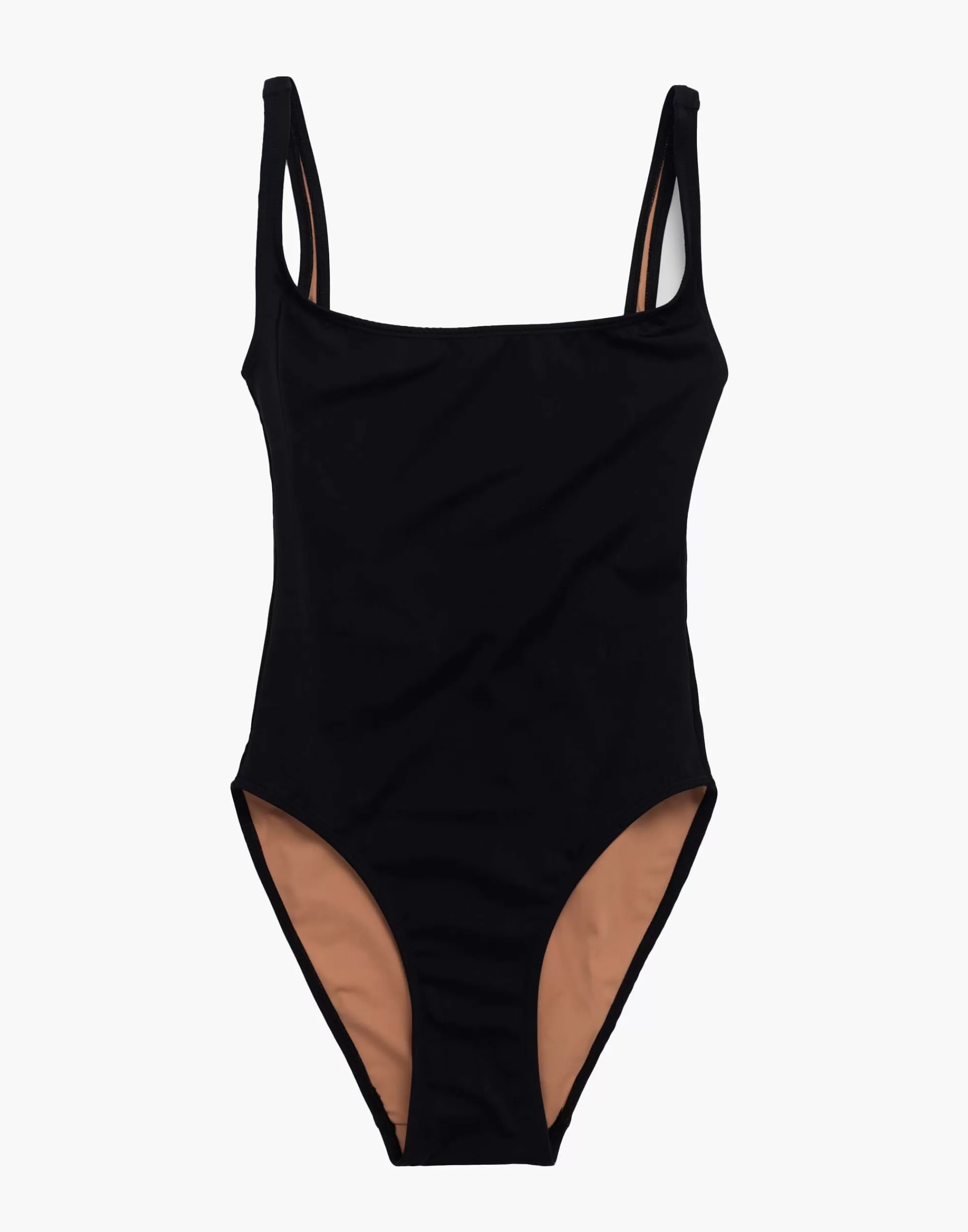 Madewell Swim>Nu Swim Pistachio Suit Black