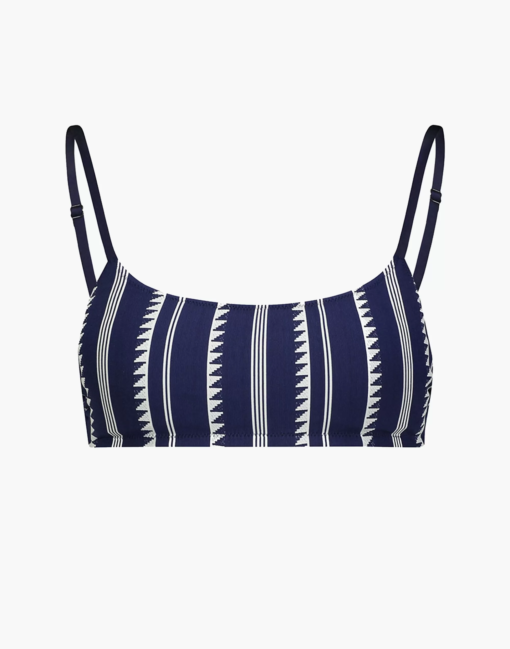 Madewell Swim>Nunu Bralette Top Navy