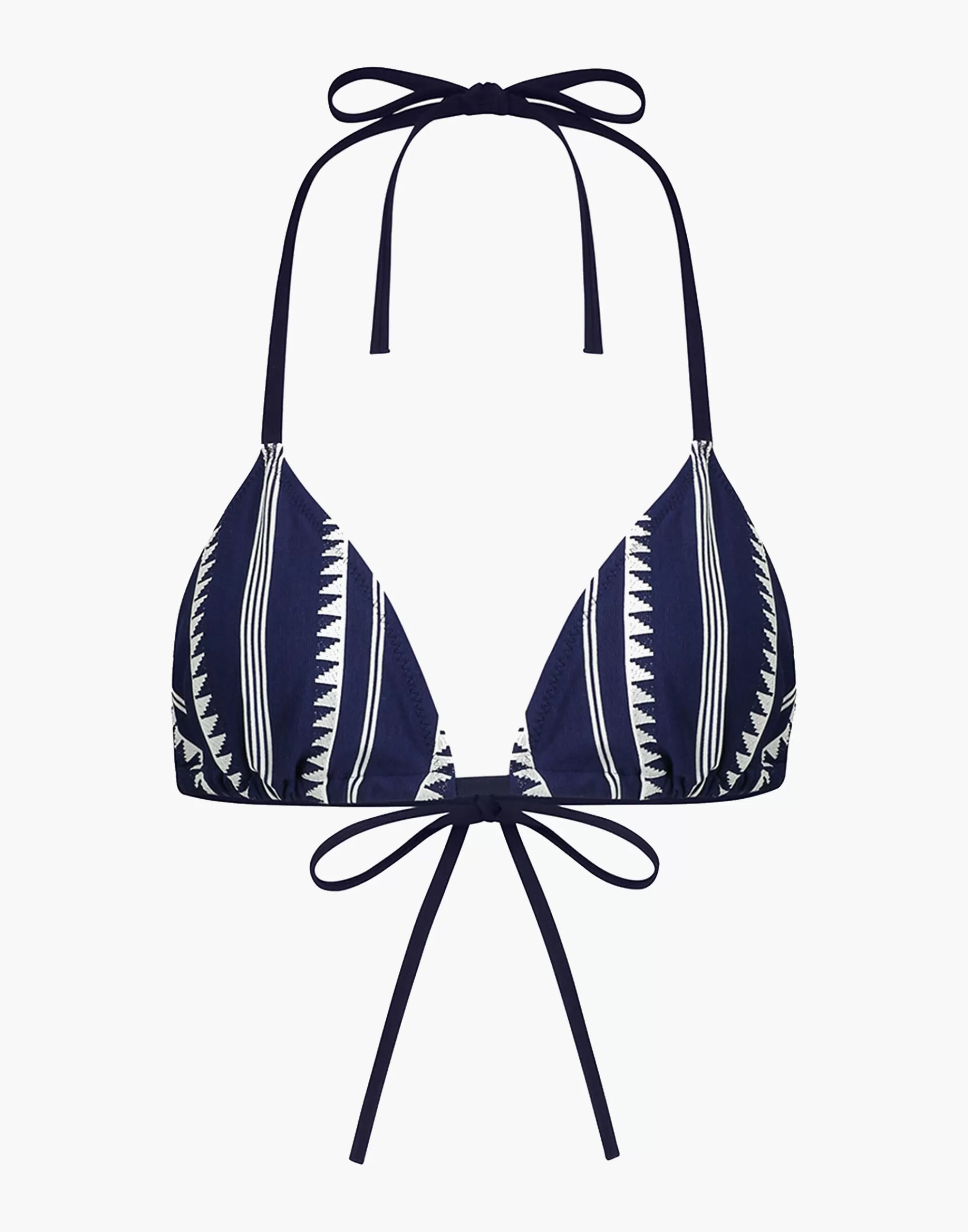 Madewell Swim>Nunu Triangle Top Navy