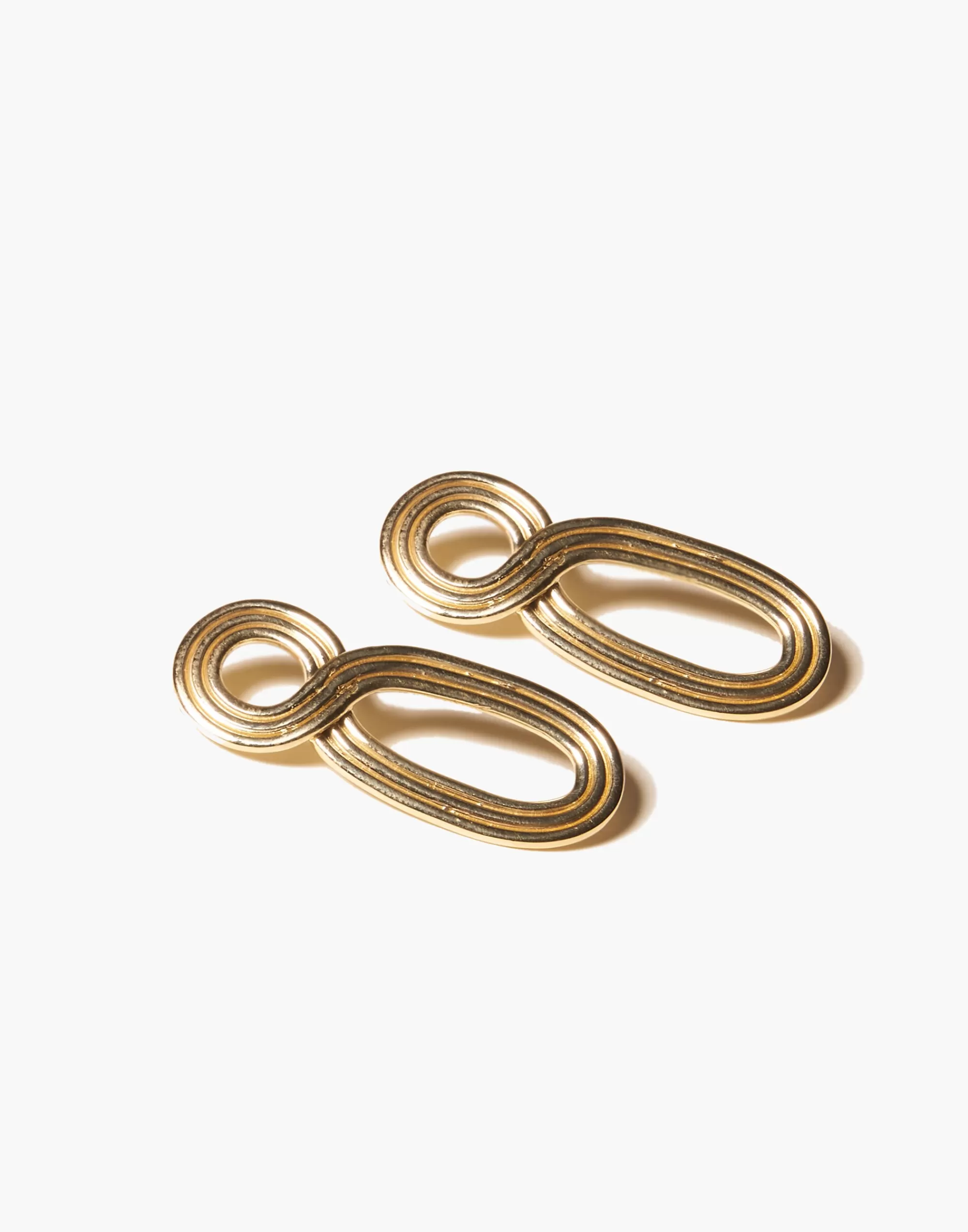 Madewell Earrings>Odette Linnea Earrings Brass