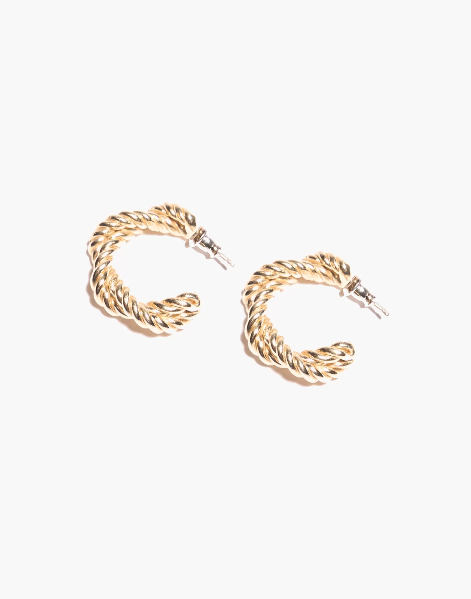 Madewell Earrings>Odette Lou Hoops Gold