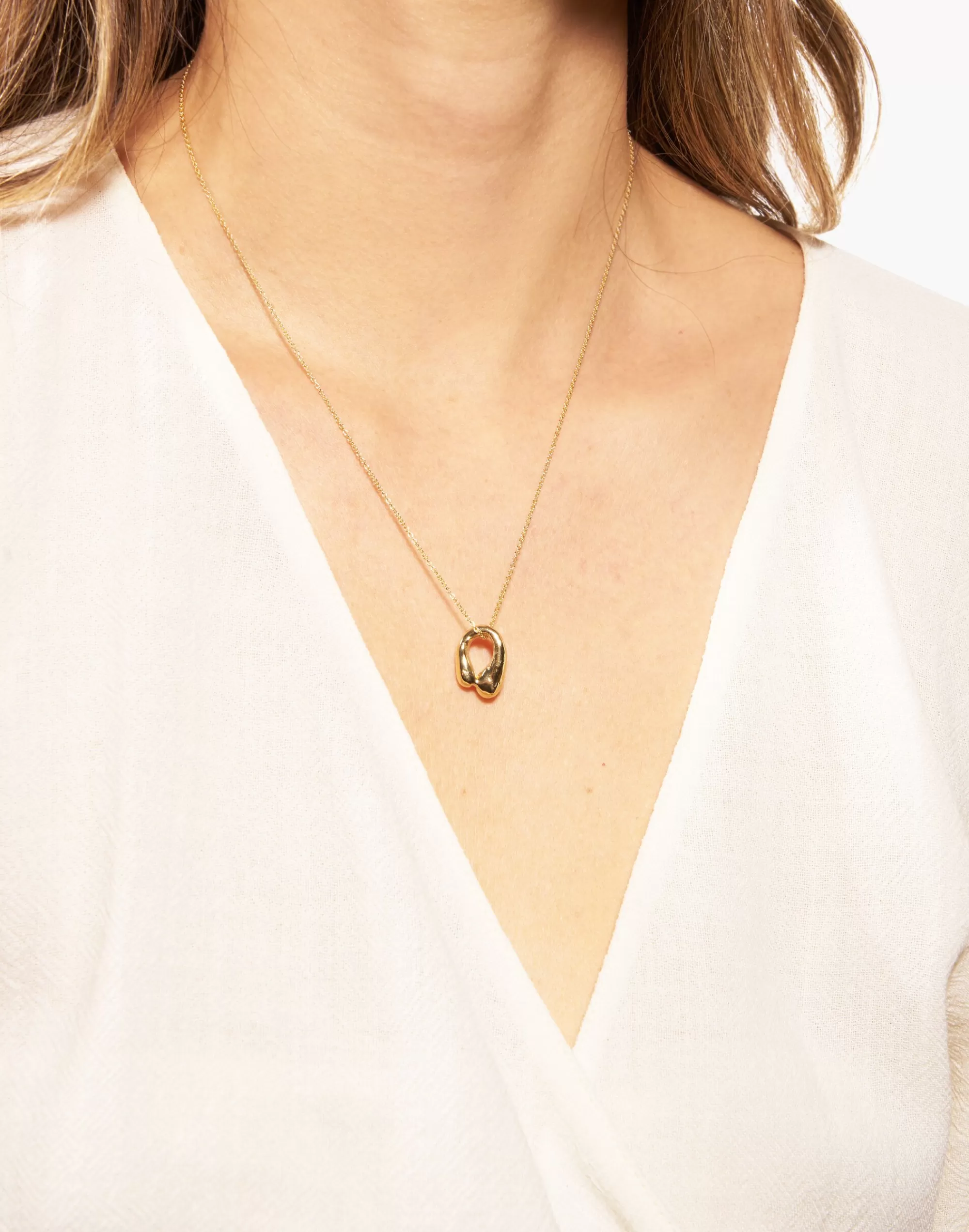 Madewell Necklaces>Odette Lua Necklace Brass