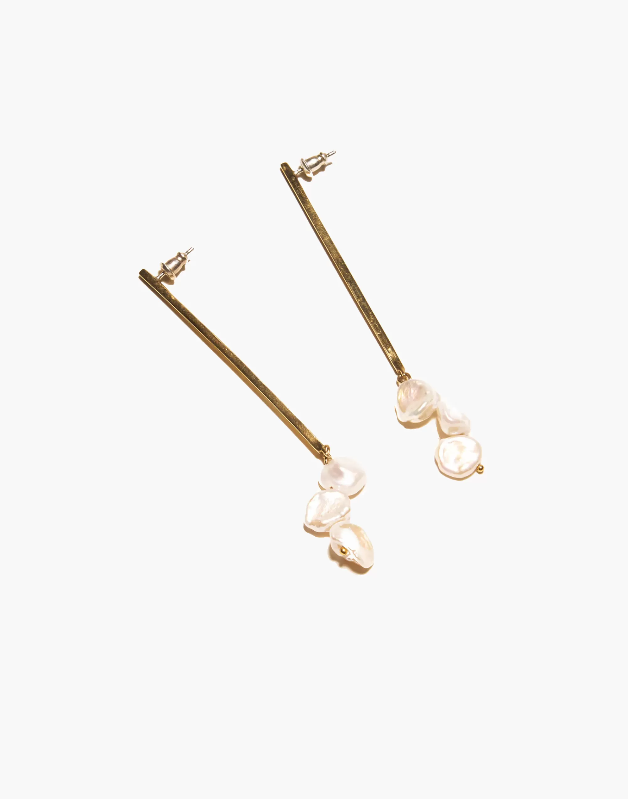 Madewell Earrings>Odette Luce Earrings Brass