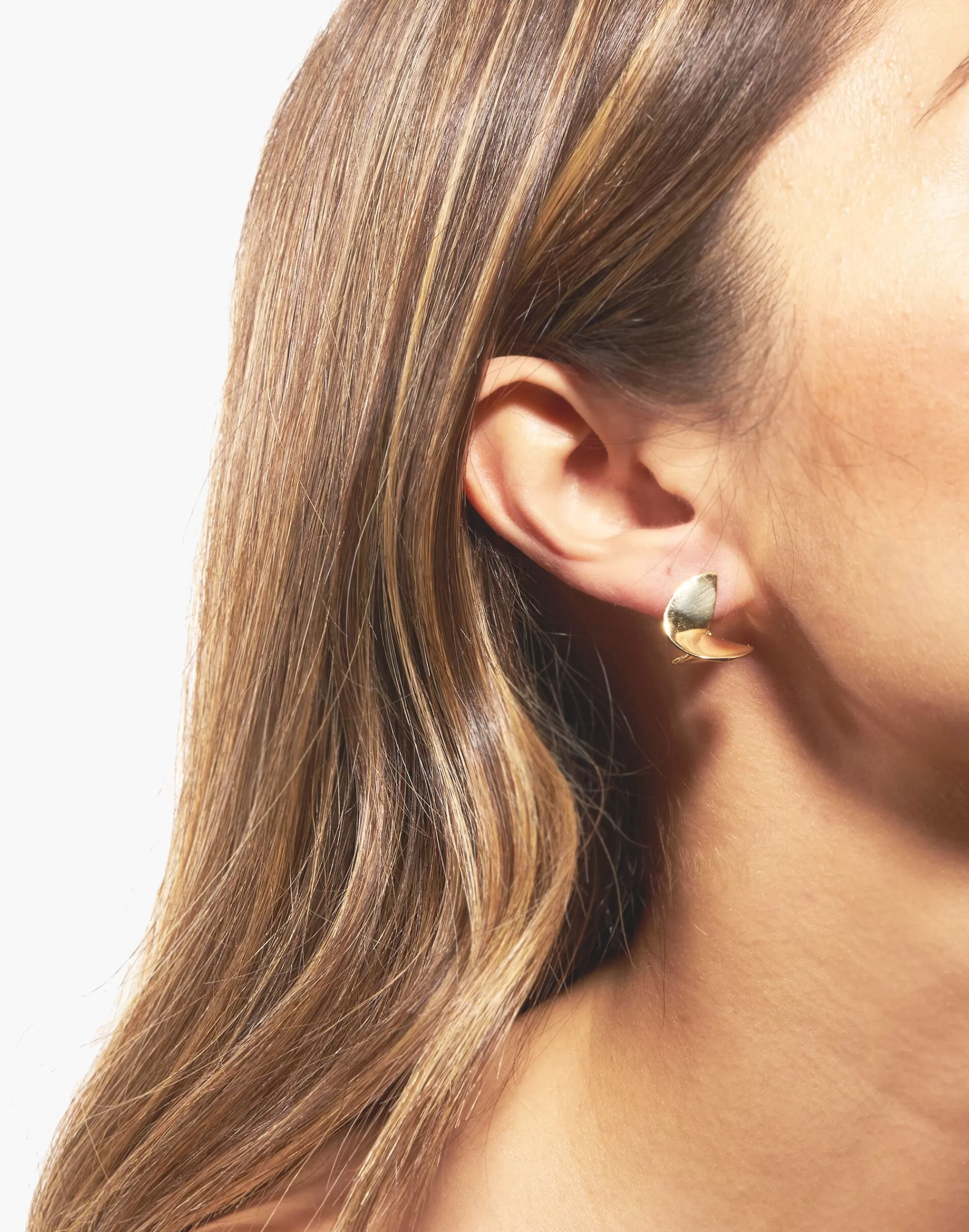 Madewell Earrings>Odette Vero Earrings Brass