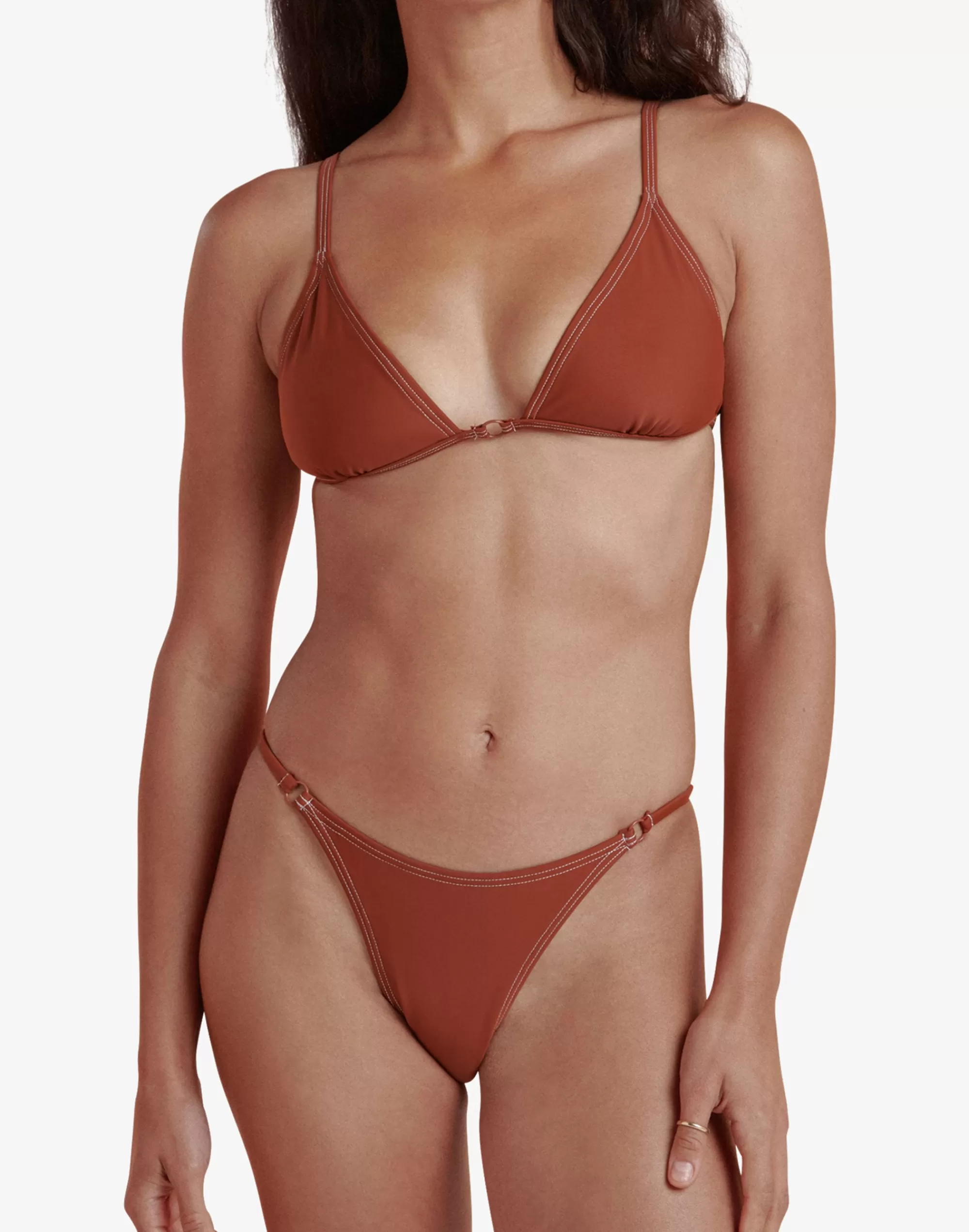 Madewell Swim>Ookioh Goa Bottom Brown