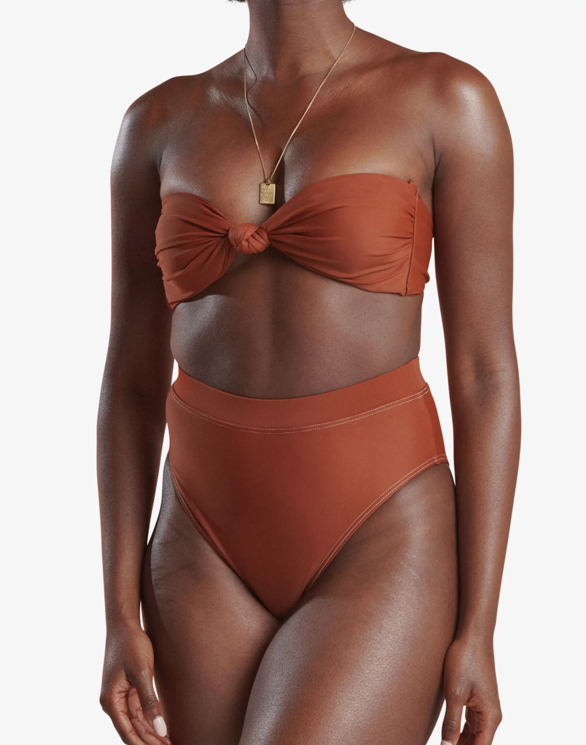 Madewell Swim>Ookioh Napali Top Brown