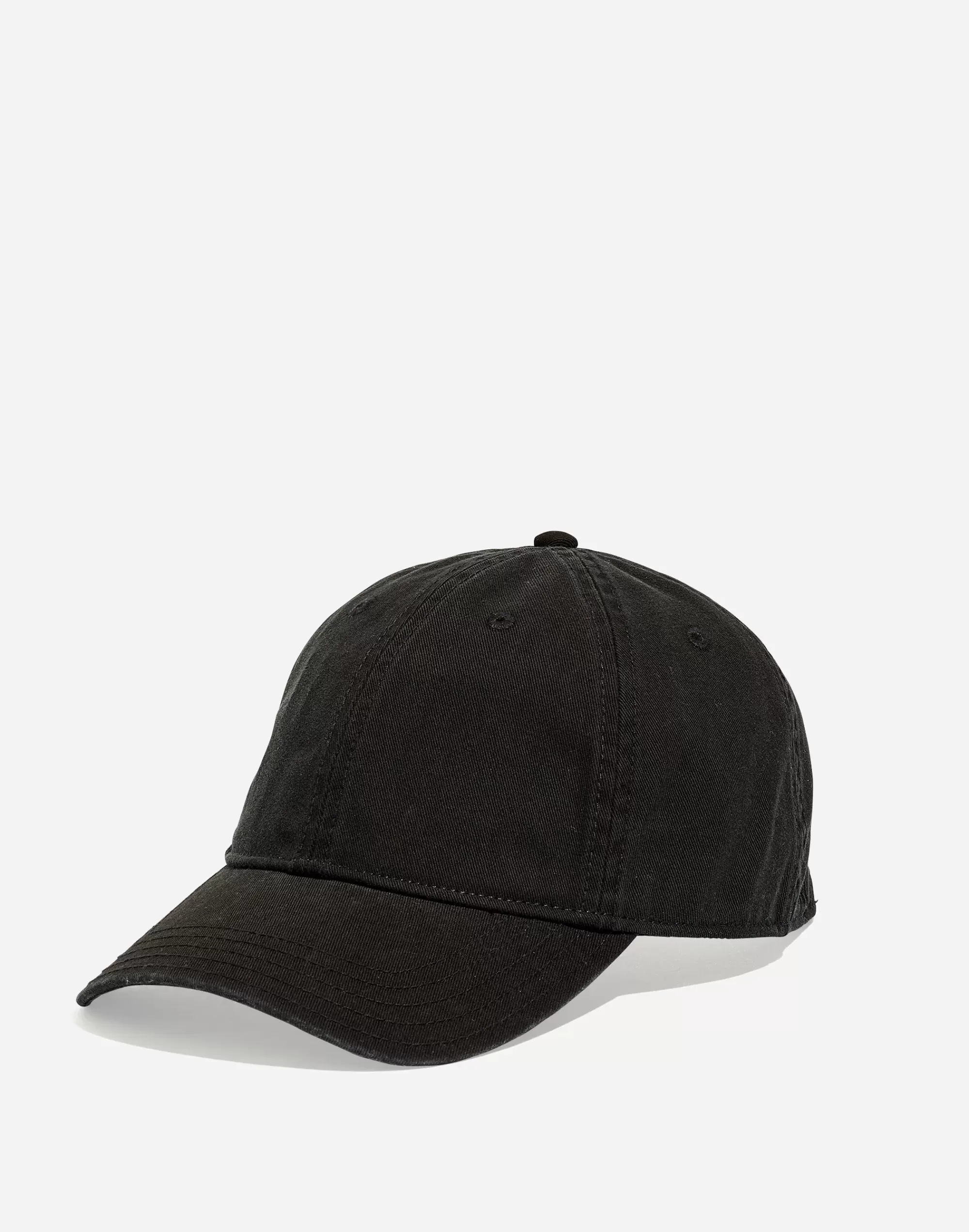 Madewell Hats>Organic Cotton Broken-In Baseball Cap True Black