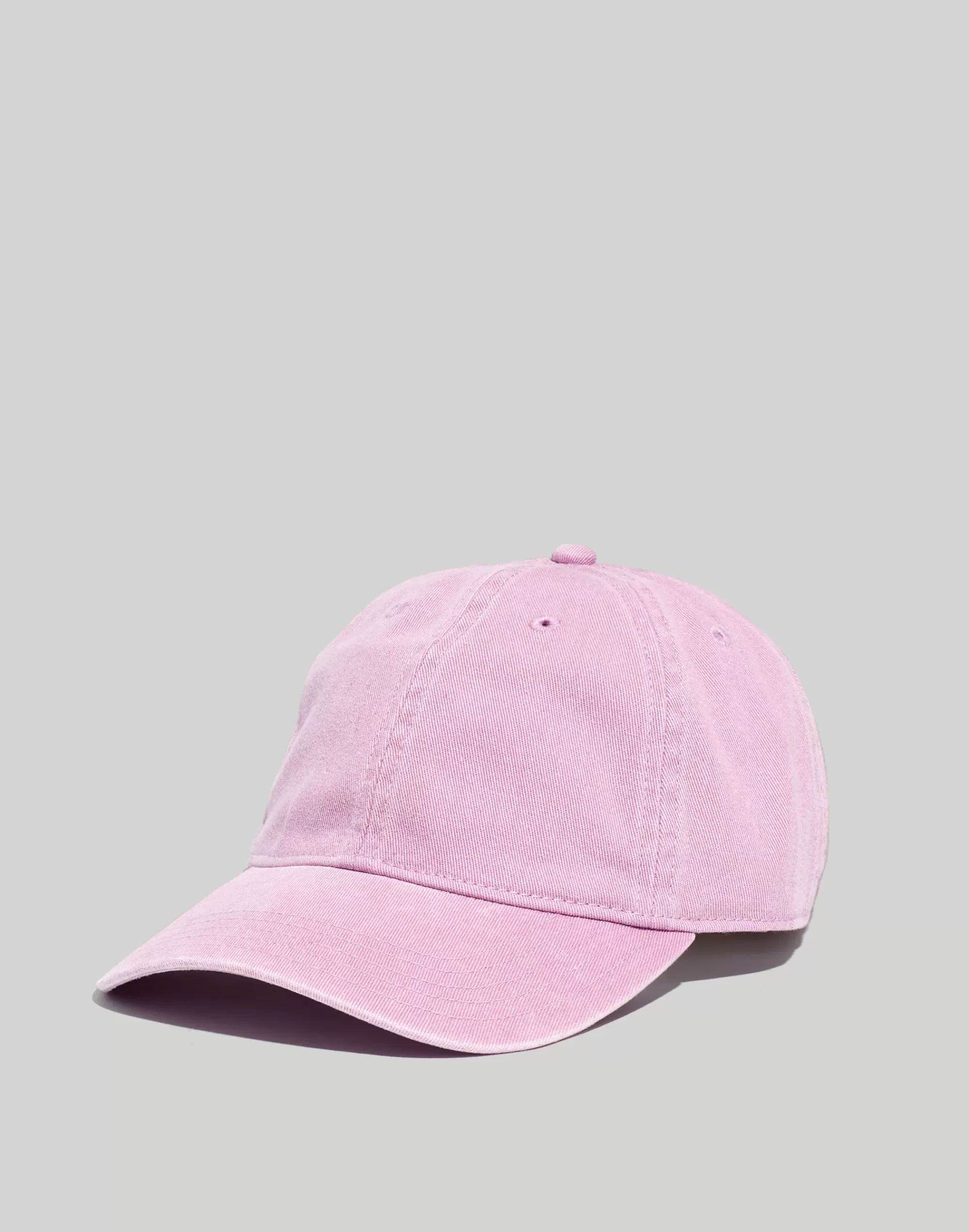 Madewell Hats>Organic Cotton Broken-In Baseball Cap Vibrant Lilac