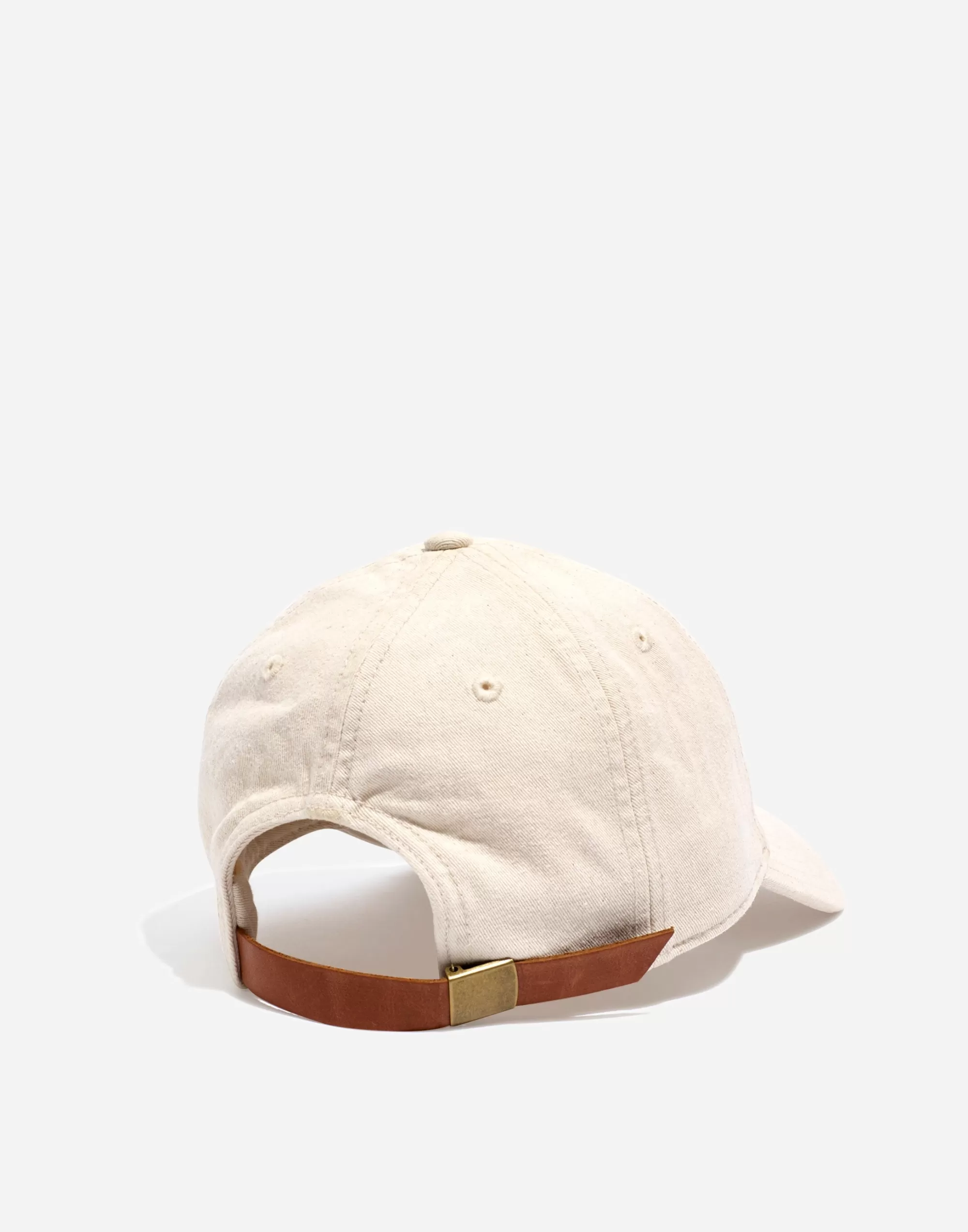 Madewell Hats>Organic Cotton Broken-In Baseball Cap Alabaster