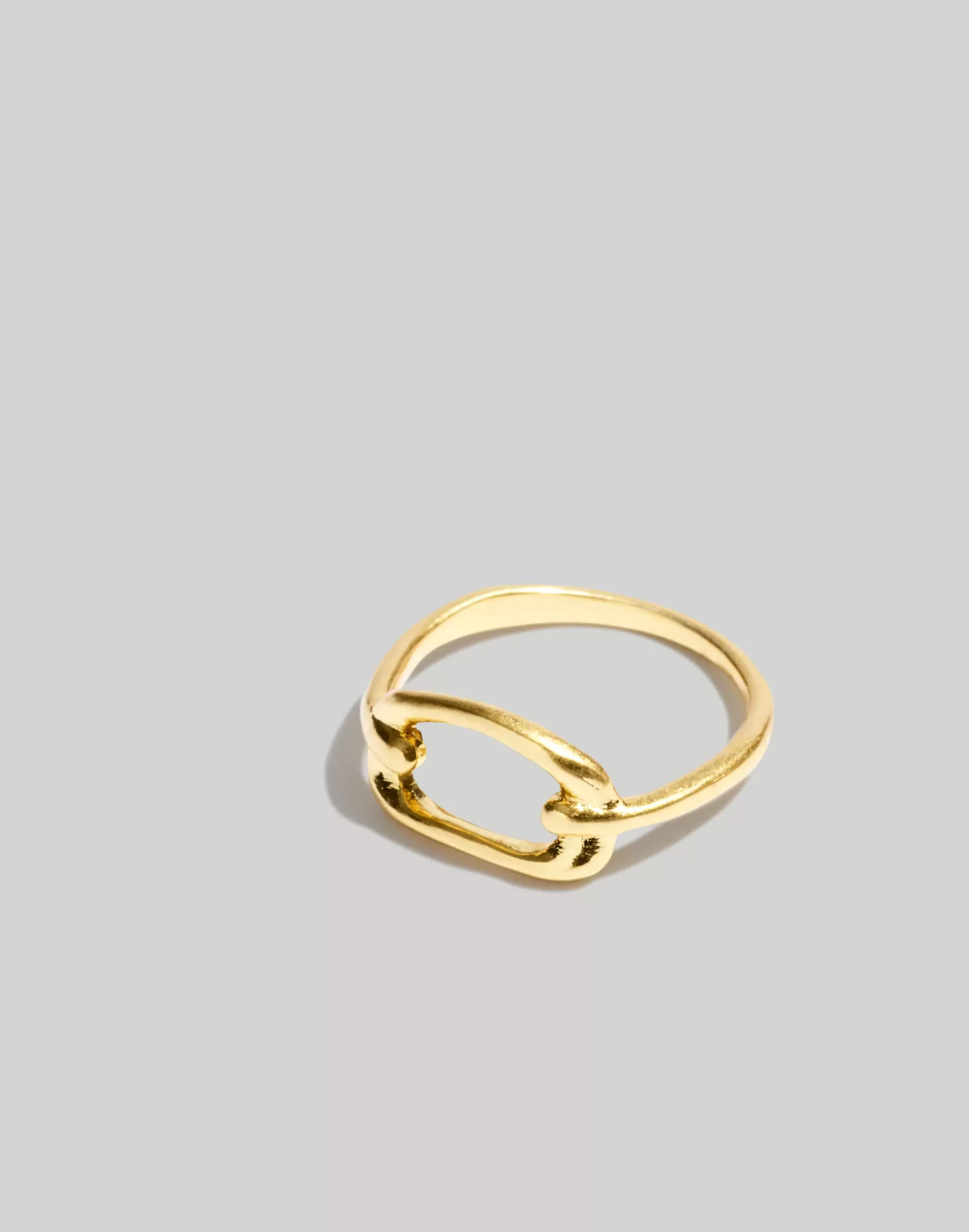 Madewell Rings>Organic Open Circle Statement Ring Vintage Gold