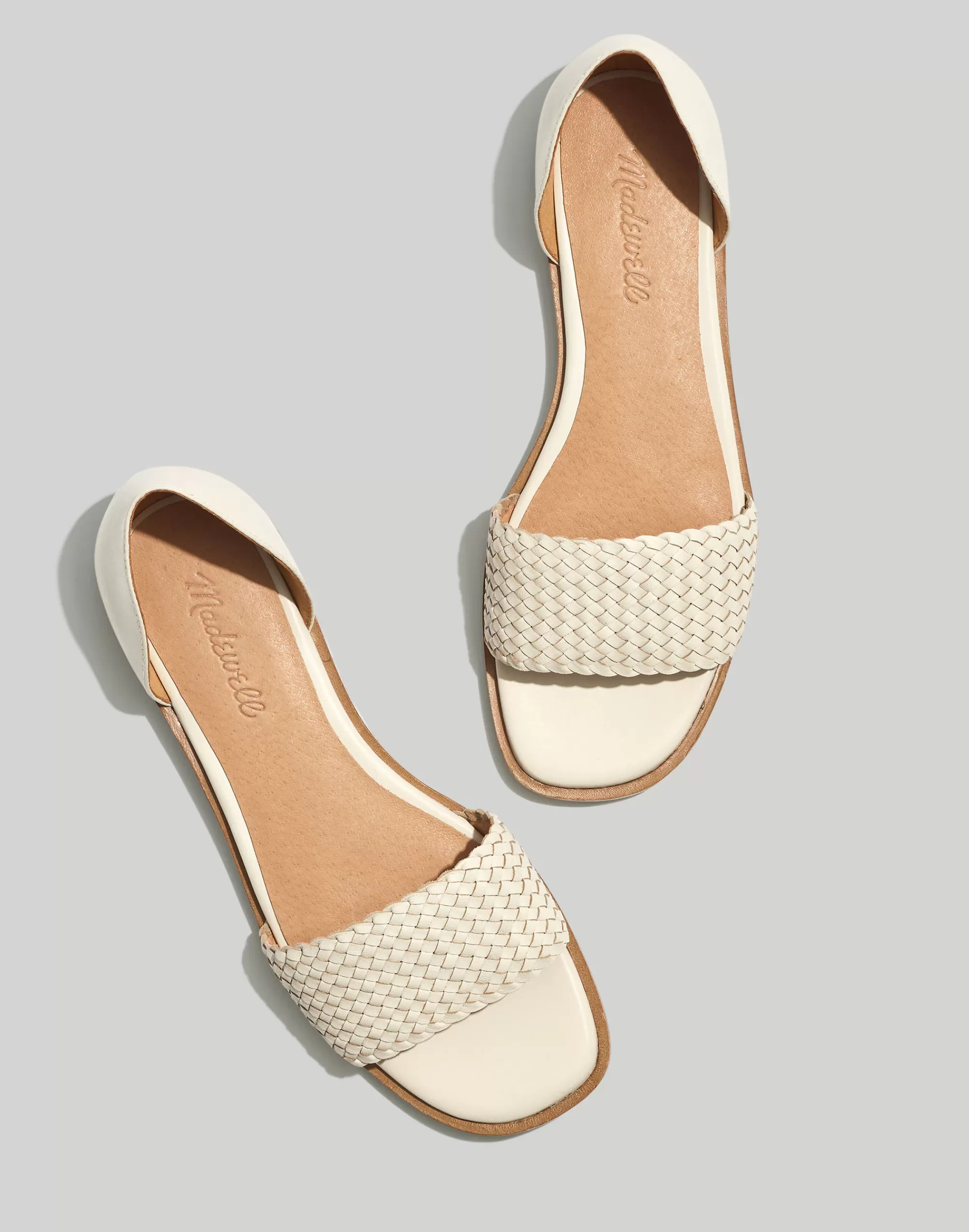 Madewell Flats>Orsay Flat: Woven Edition Pale Oyster