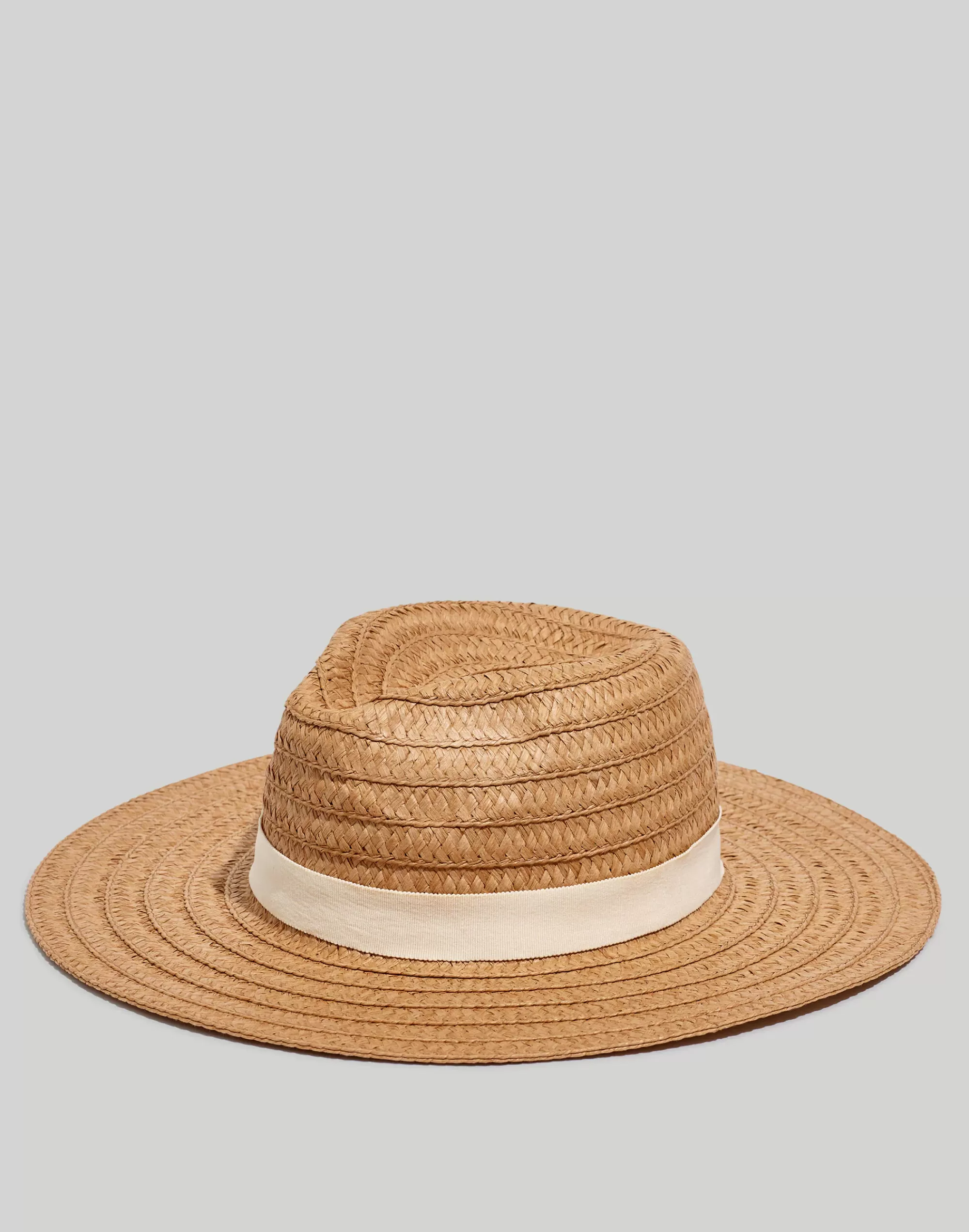 Madewell Hats>Packable Braided Straw Hat Warm Nutmeg