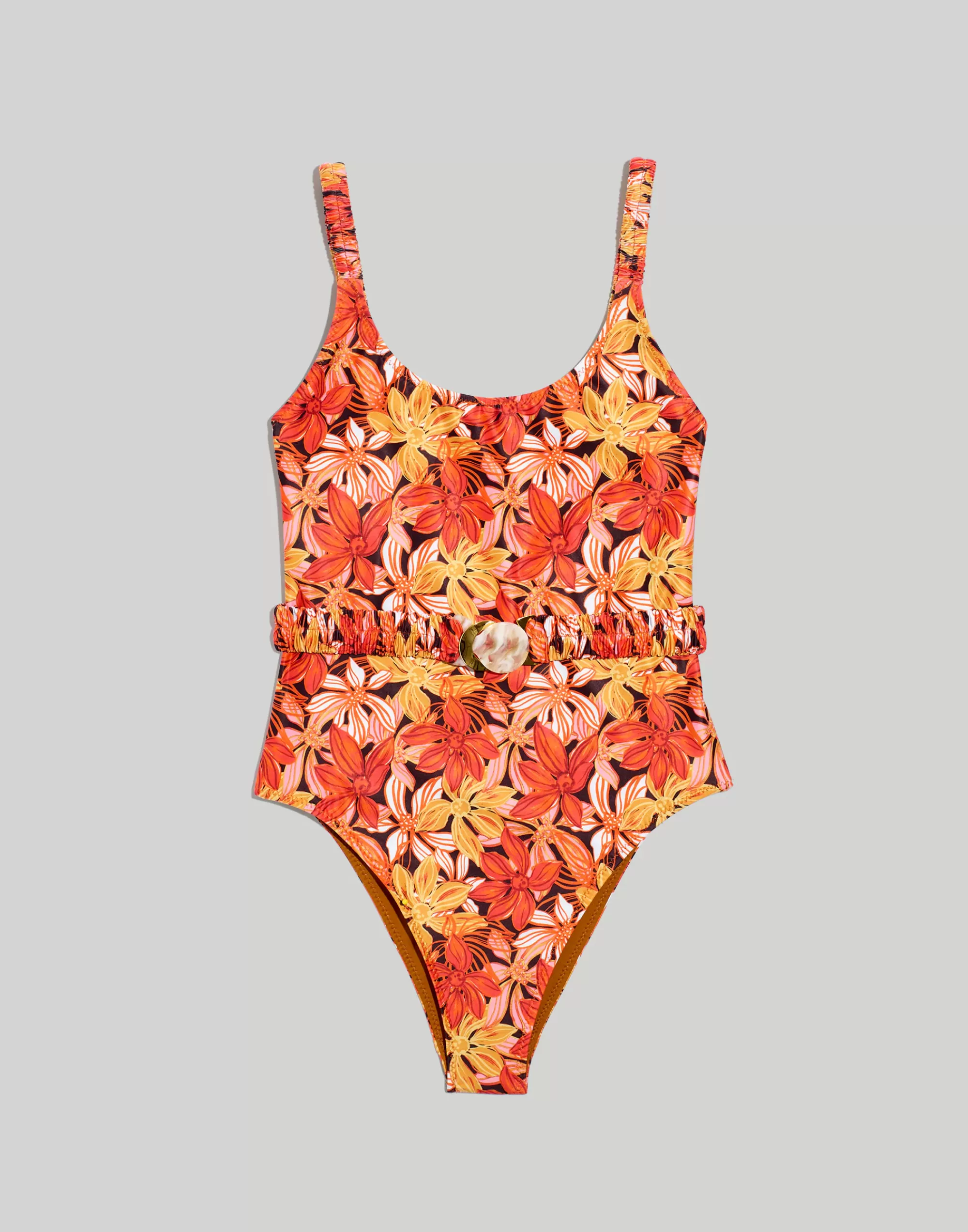 Madewell Swim>Palm Raya One-Piece Swimsuit In All Spice Print