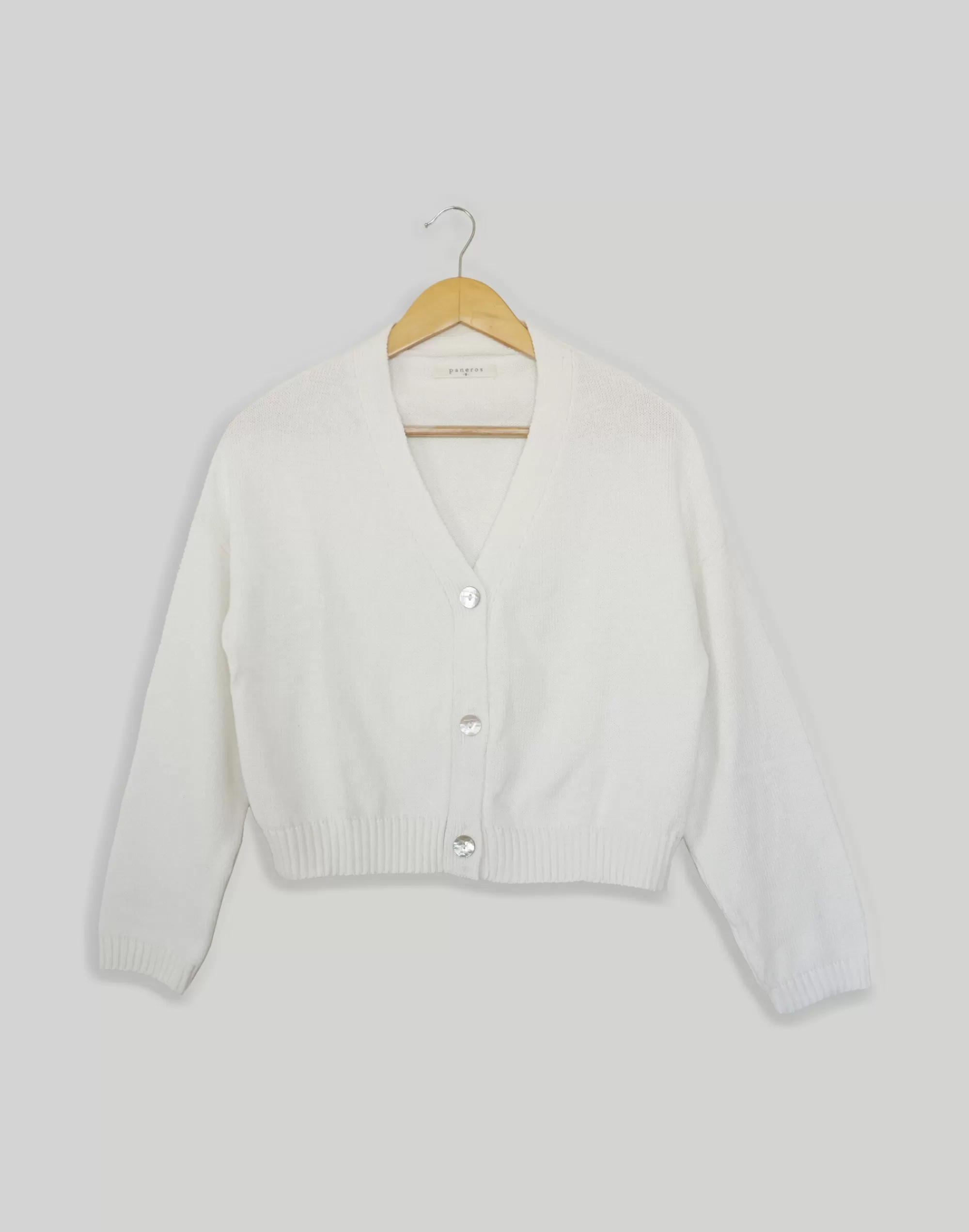 Madewell Sweaters>Paneros Clothing Diana Cardigan White