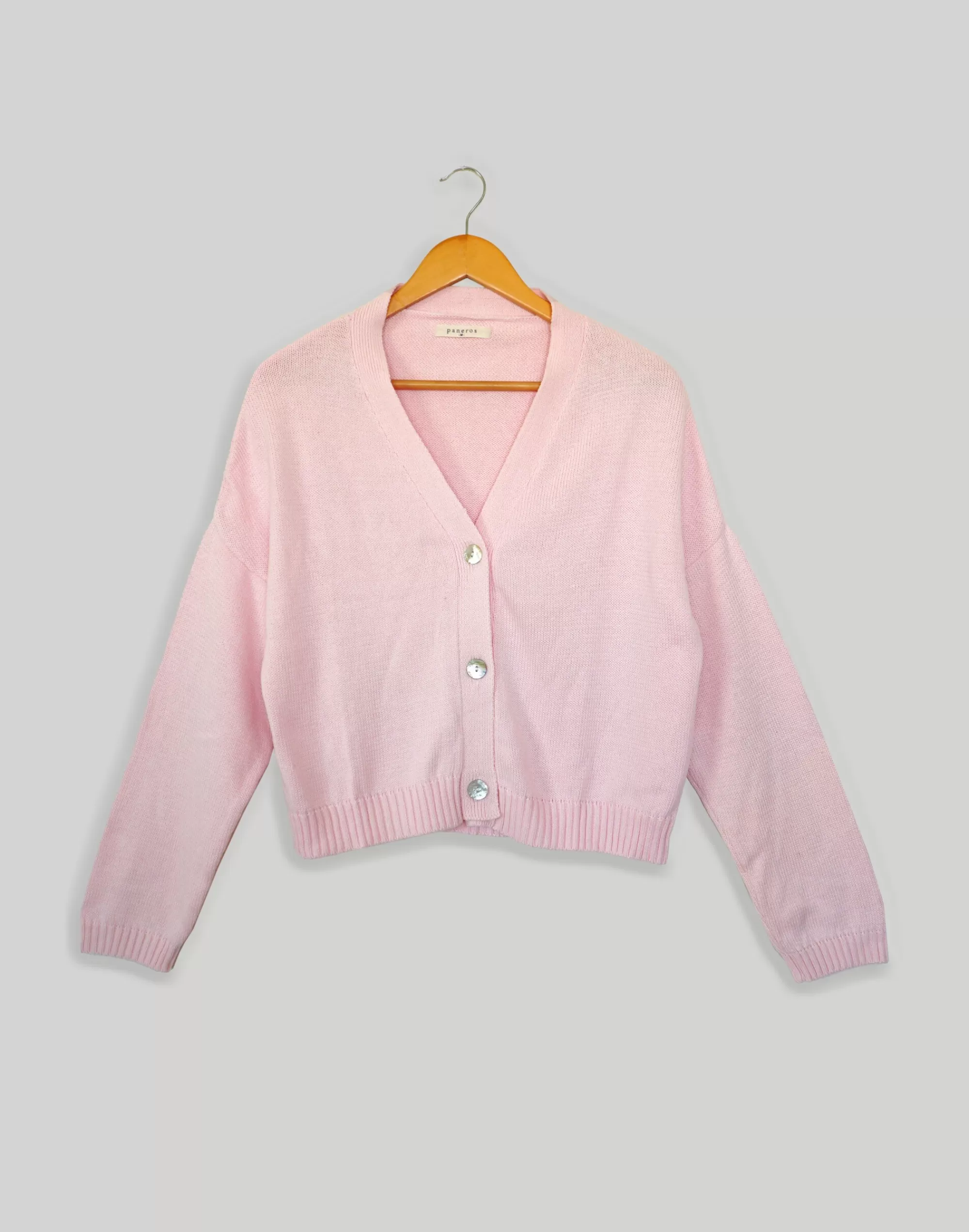 Madewell Sweaters>Paneros Clothing Diana Cardigan Pink Rose