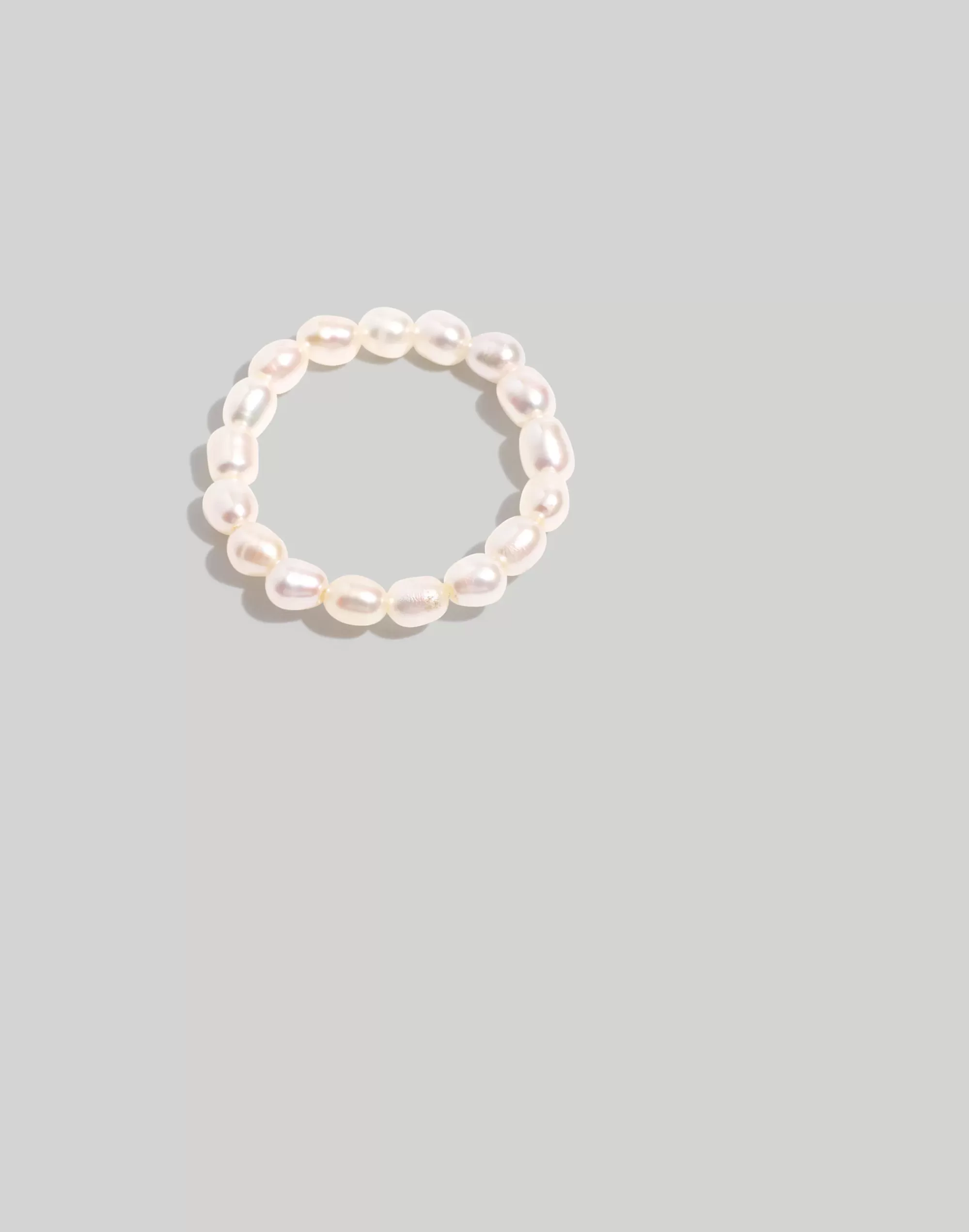 Madewell Rings>Pearl Beaded Ring Freshwater Pearl