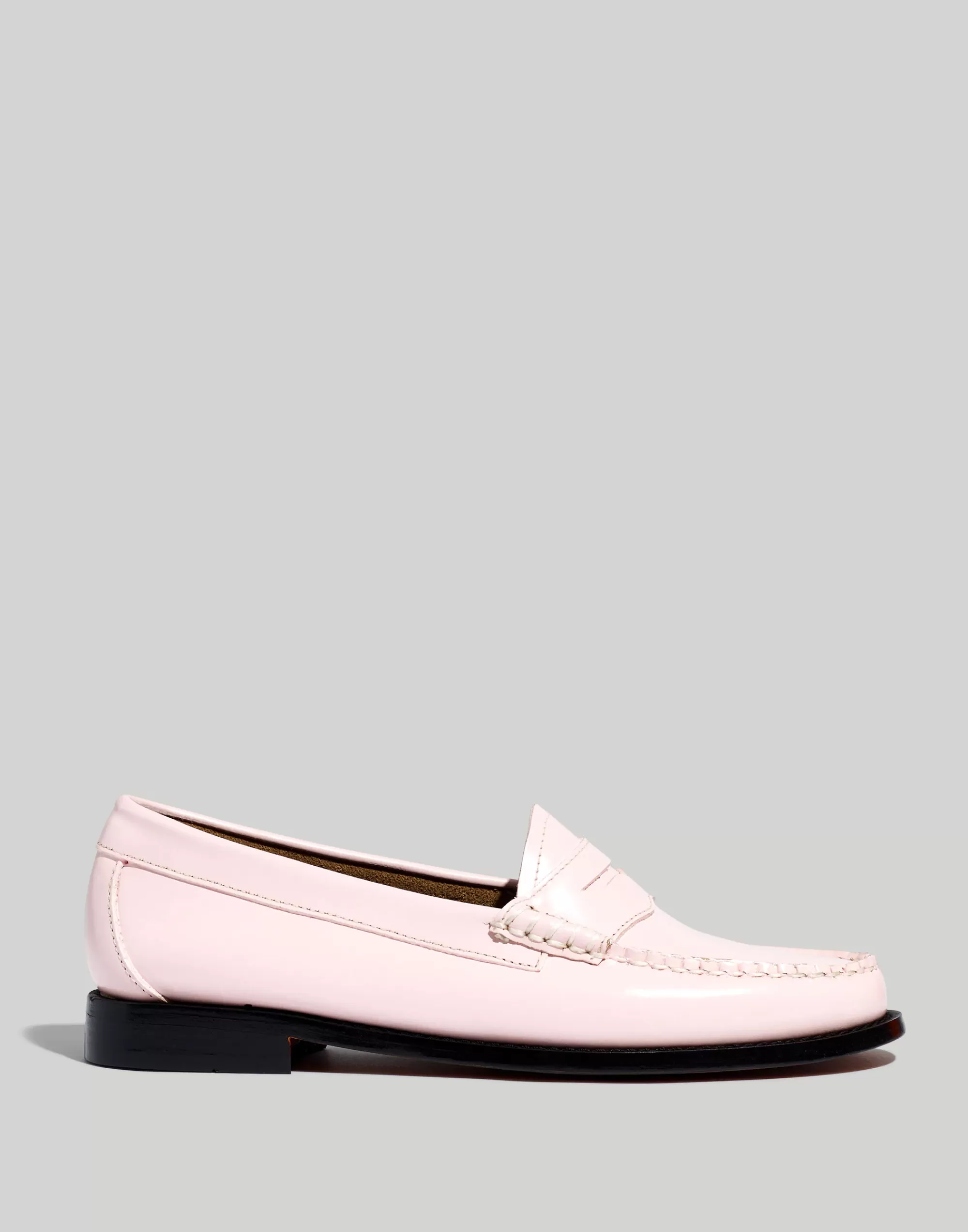 Madewell Flats>Penny Loafers Light Lilac