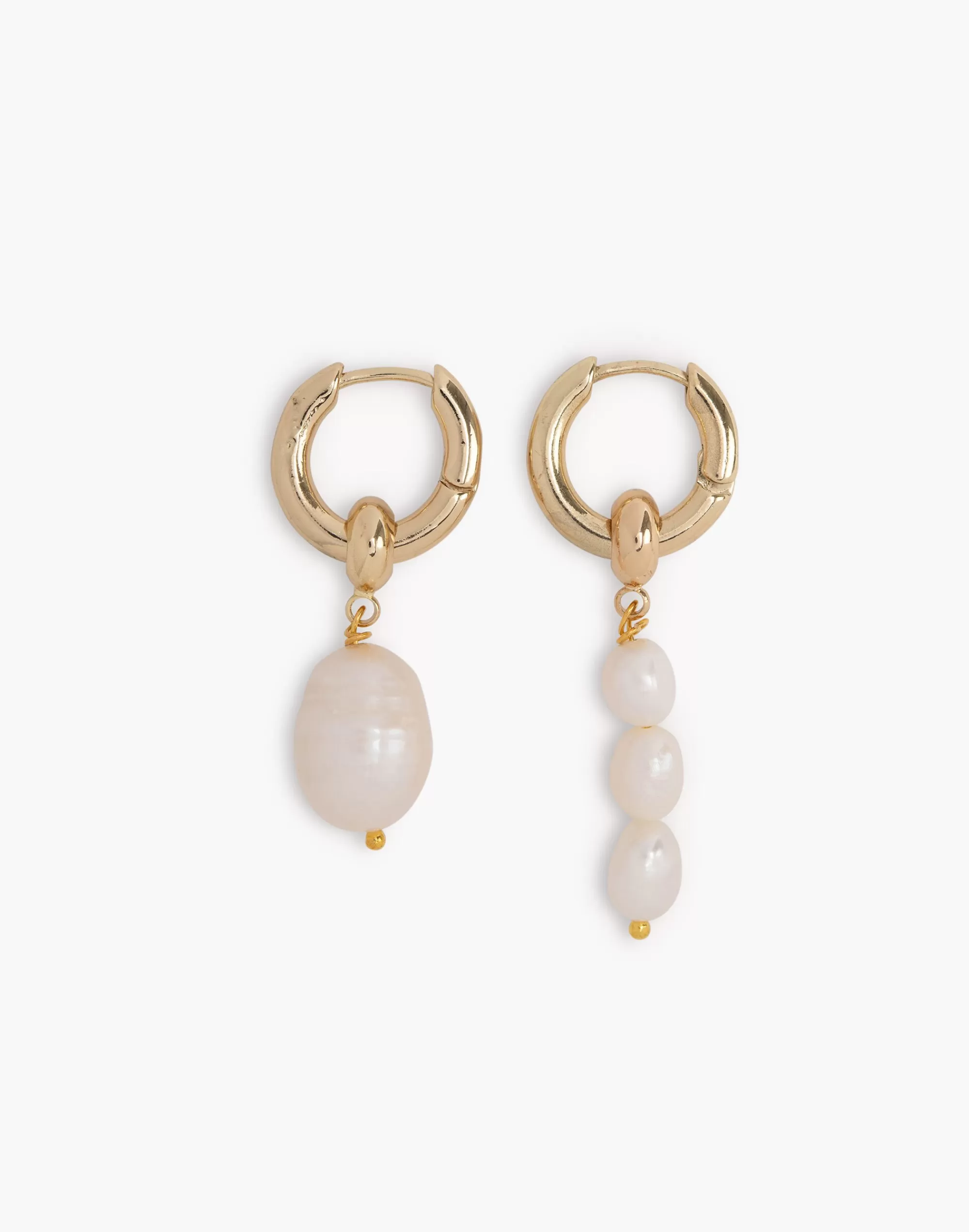 Madewell Earrings>Petit Moments Begonia Earrings Gold