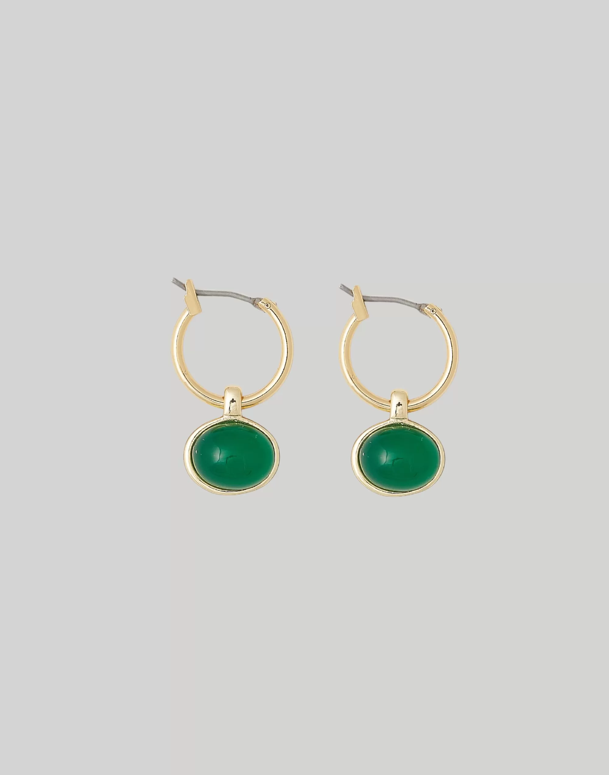 Madewell Earrings>Petit Moments Flea Earrings Green