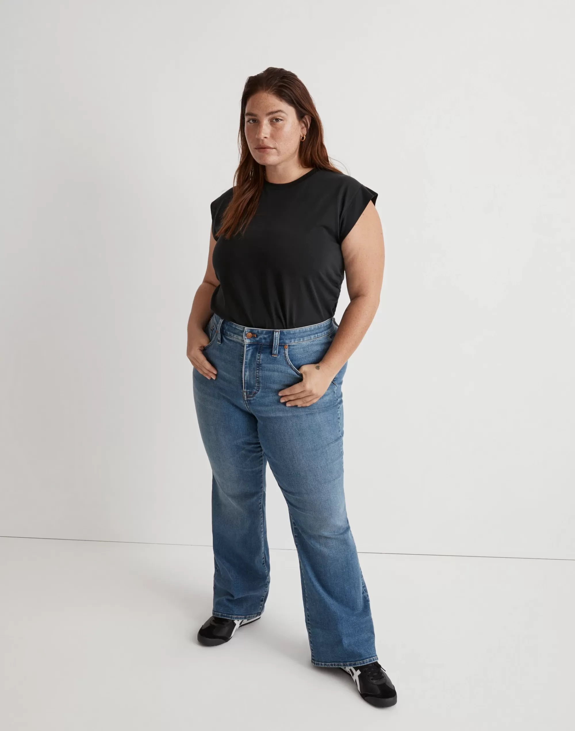 Madewell Jeans>Plus Skinny Flare Jeans In Elevere Wash