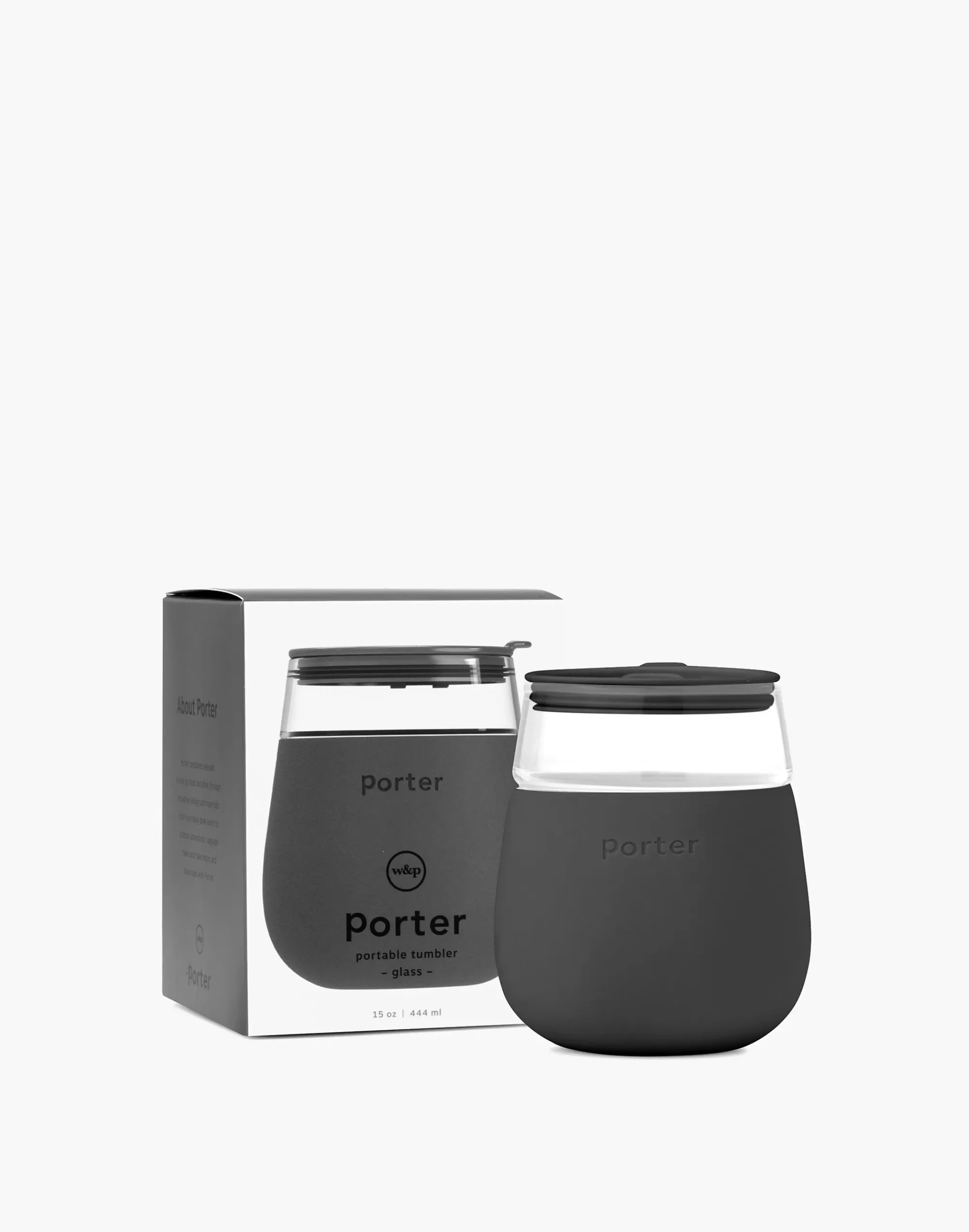 Madewell Home>Porter Glasses Set Dark Grey