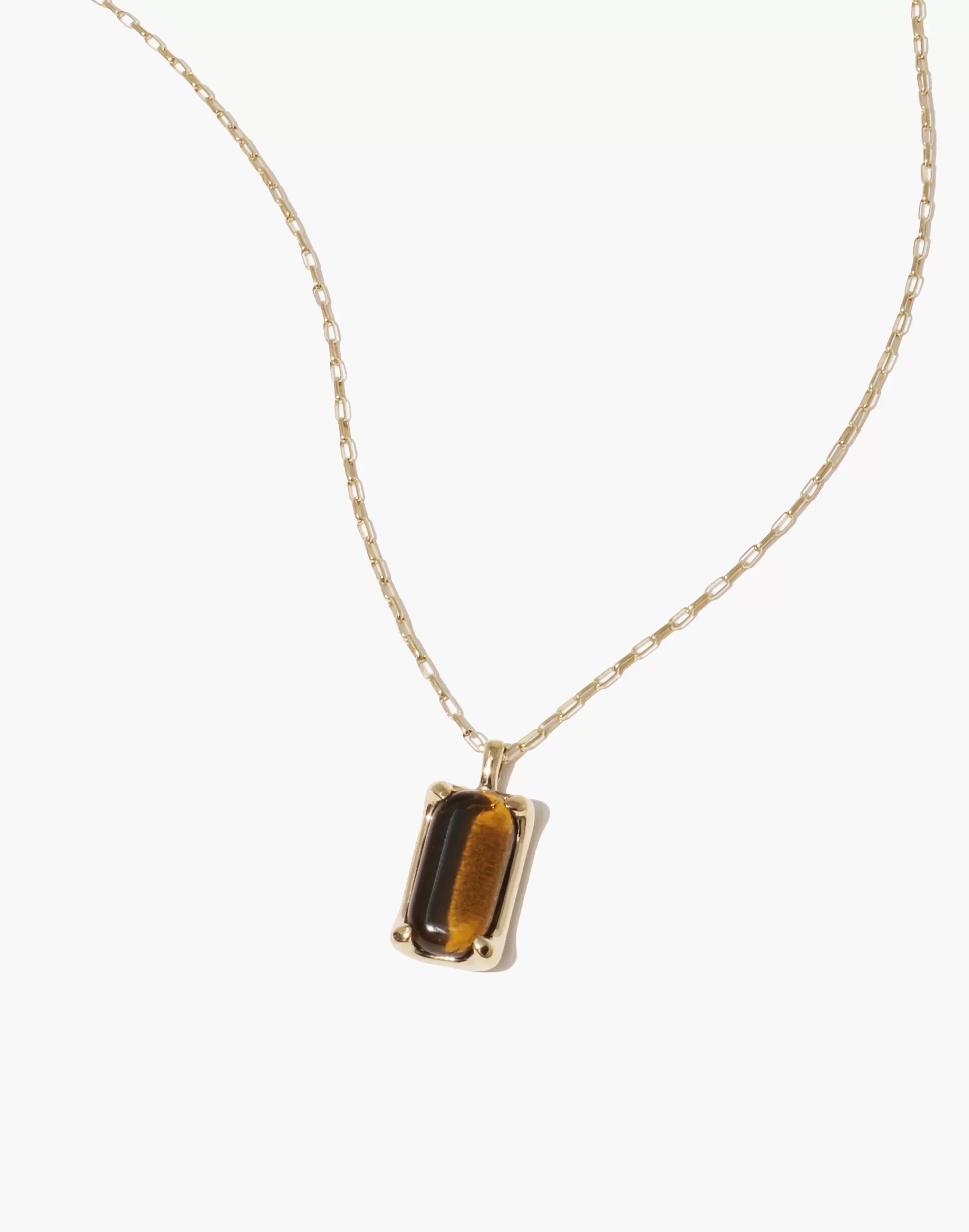 Madewell Necklaces>Prism Necklace Light Brown