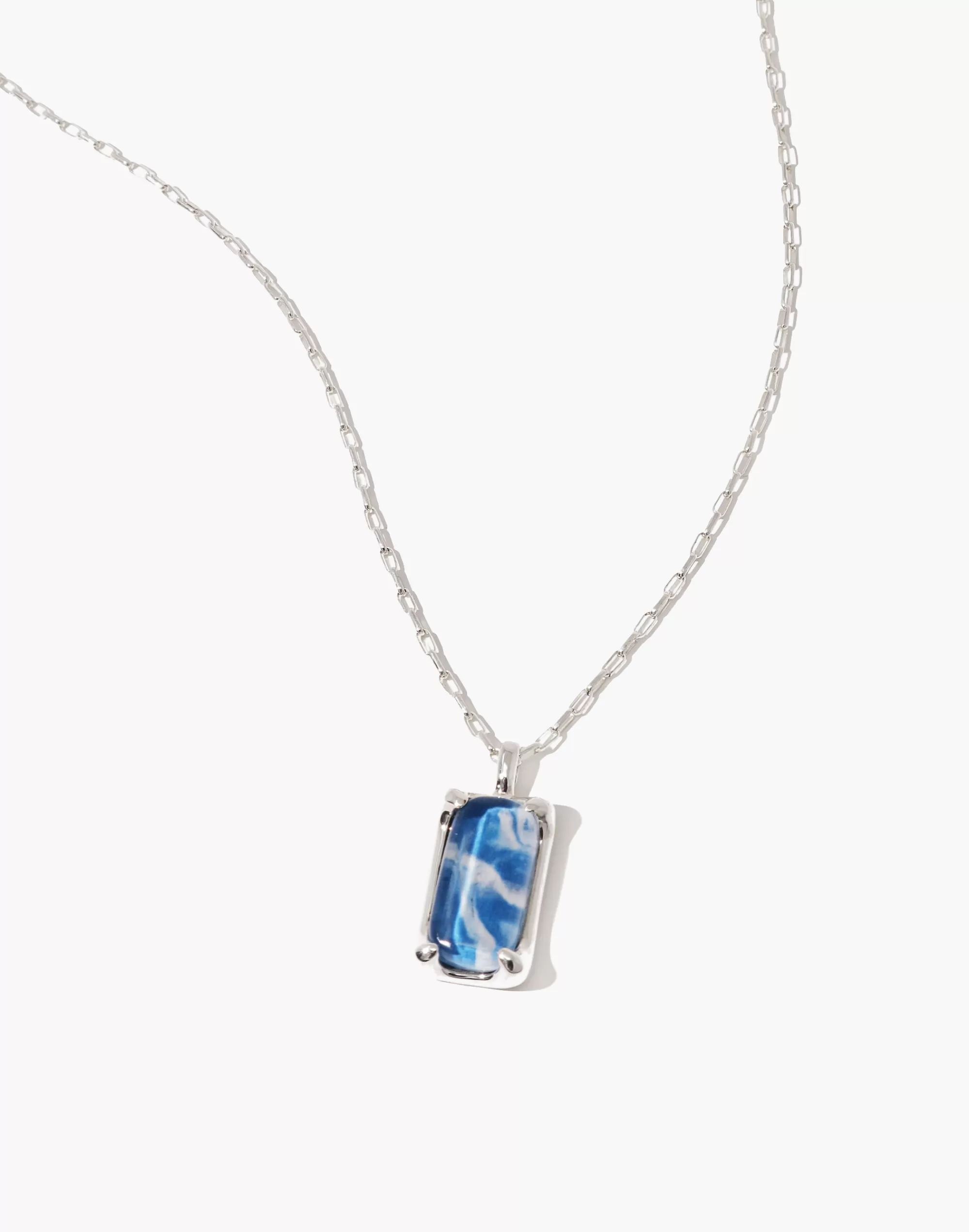 Madewell Necklaces>Prism Necklace Marble Light Blue