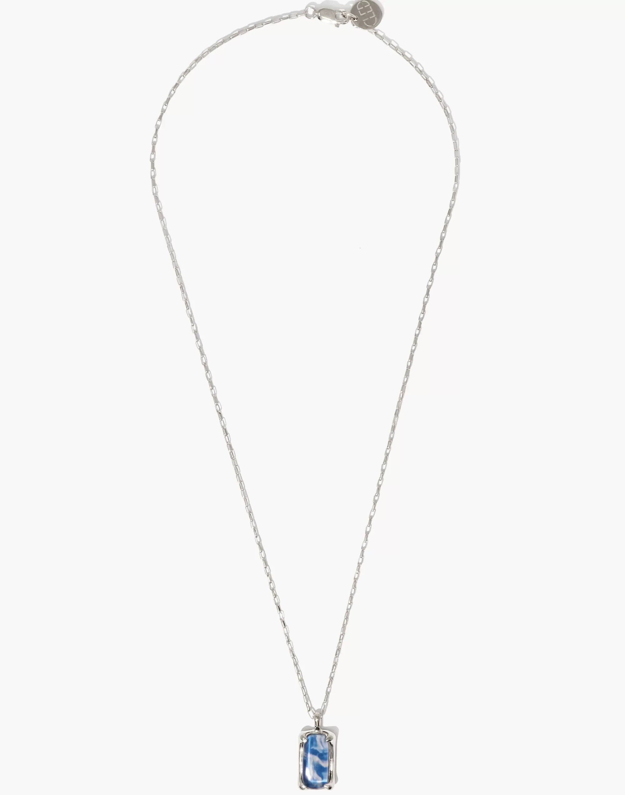 Madewell Necklaces>Prism Necklace Marble Light Blue