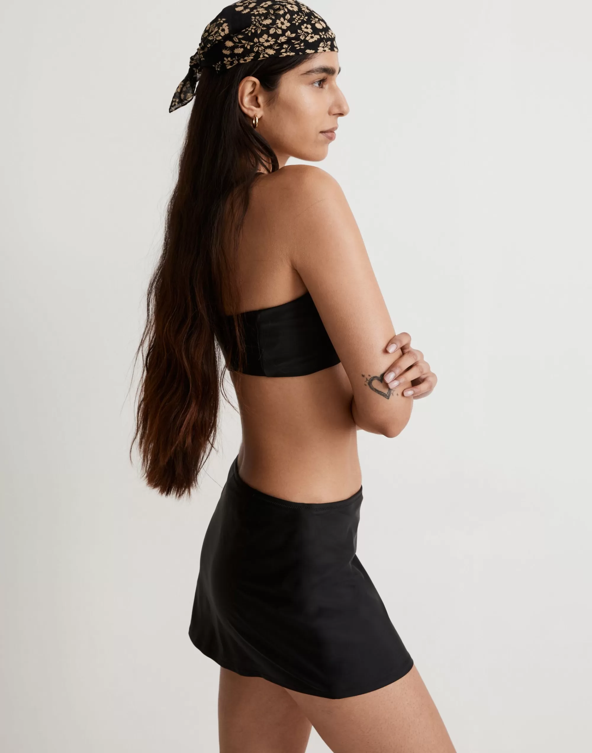 Madewell Swim>Pull-On Swim Skirt True Black