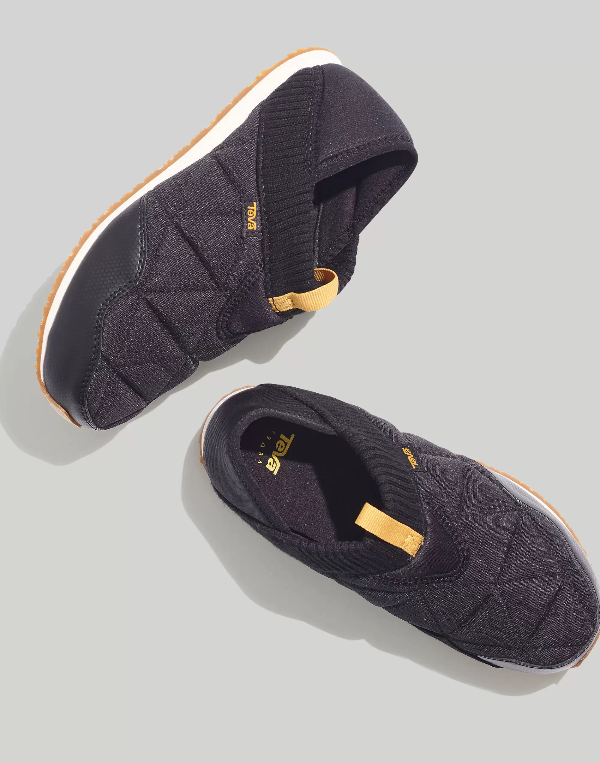 Madewell Slippers>Recycled Nylon Reember Shoes Black/Birch