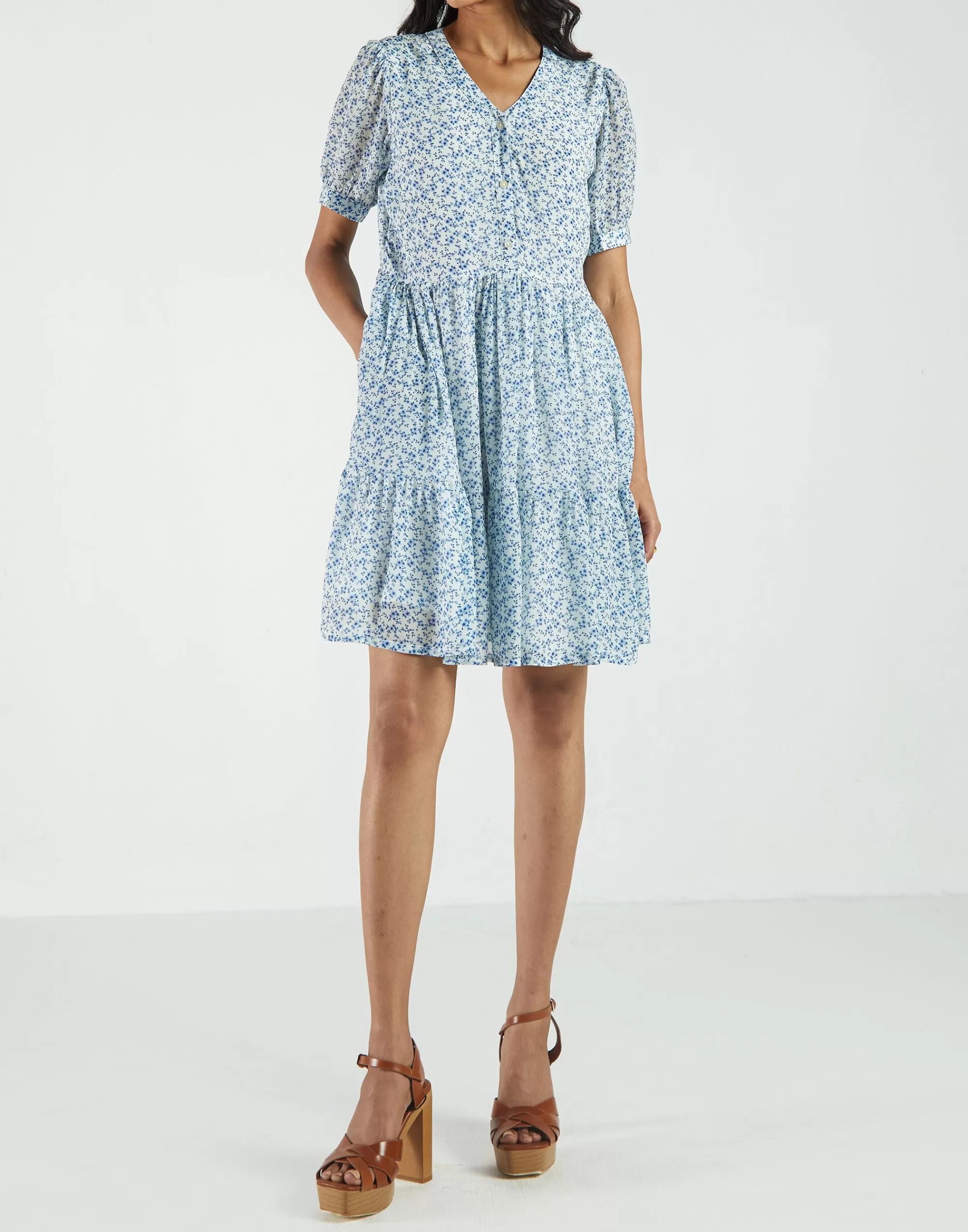 Madewell Dresses>Reistor Forget Me Not Dress White