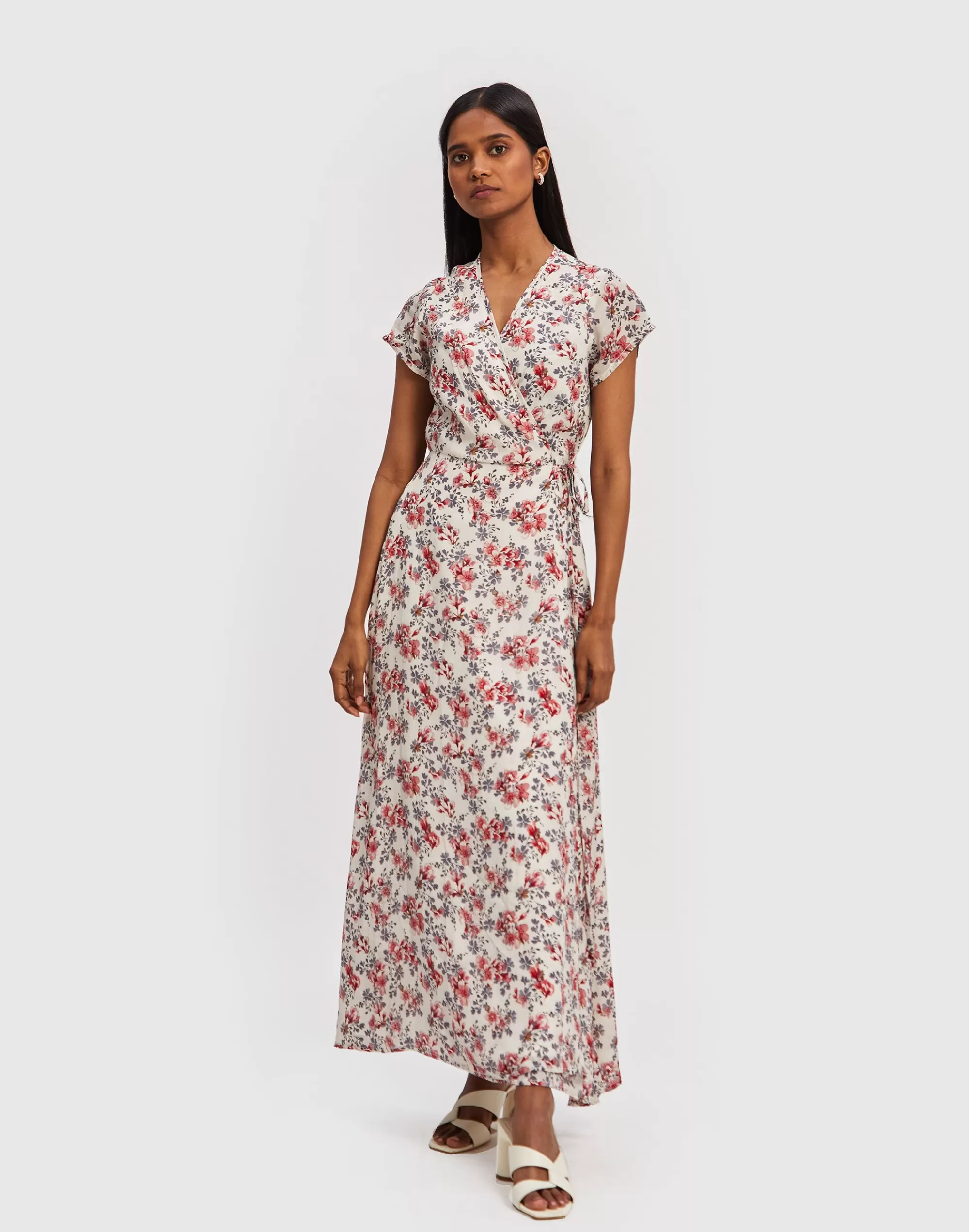 Madewell Dresses>Reistor Maxi Wrap Dress White