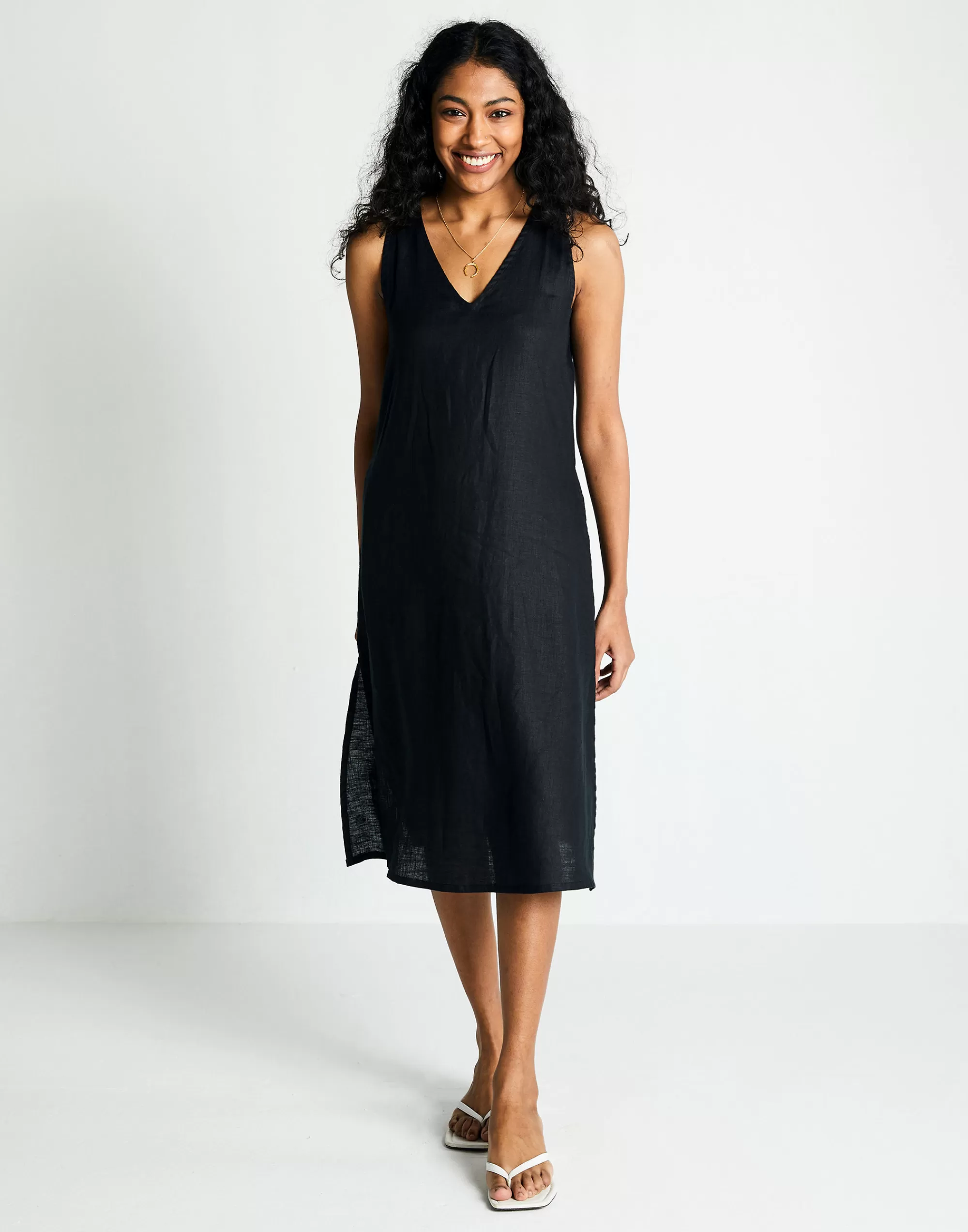 Madewell Dresses>Reistor The Hemp Noir Dress Black