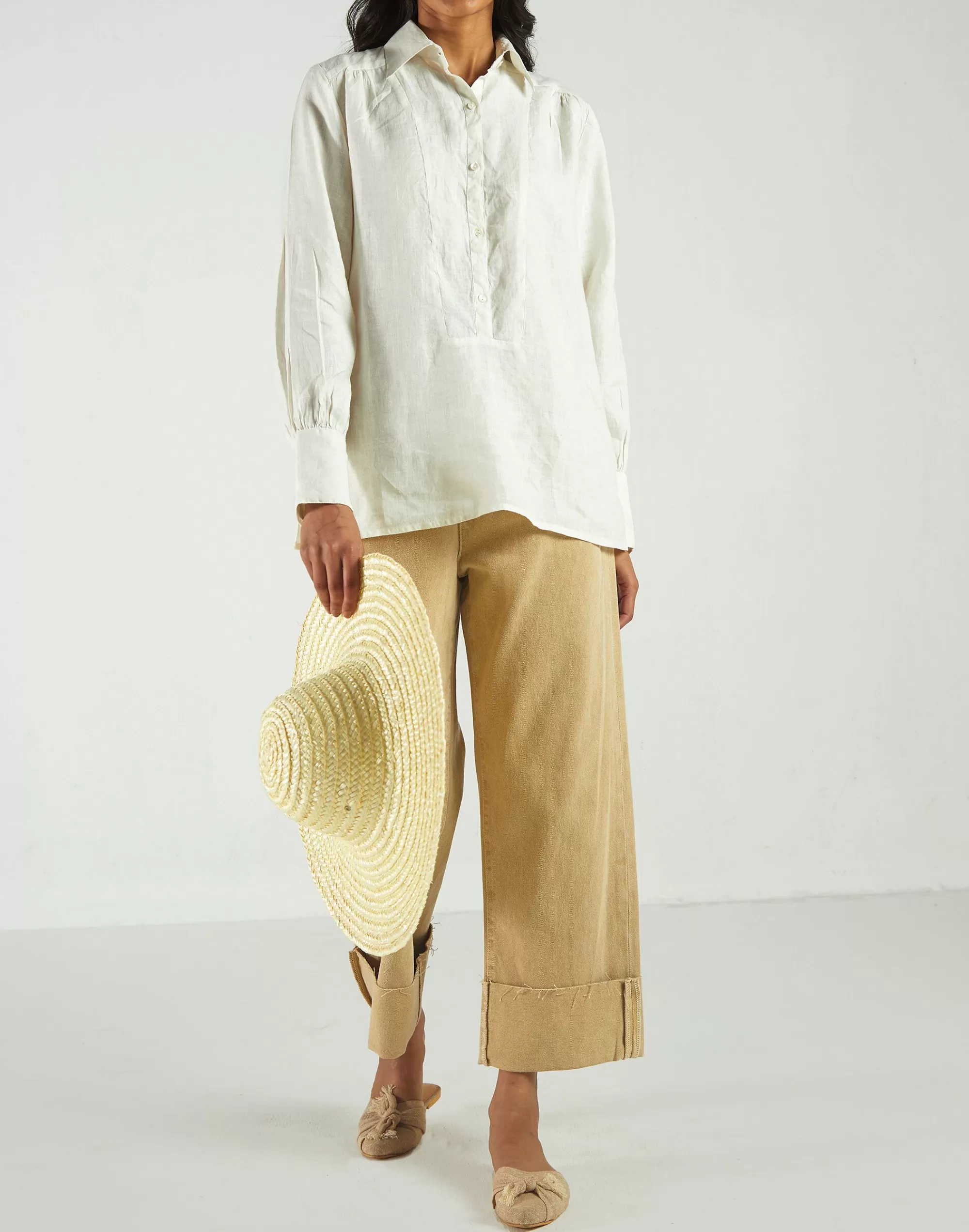 Madewell Tops & Shirts>Reistor The Summer Shirt Ivory White