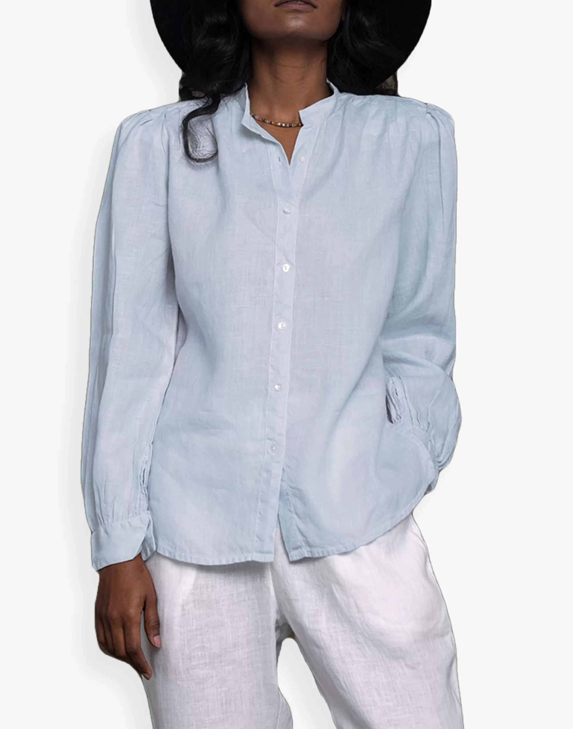 Madewell Tops & Shirts>Reistor The Wild River Shirt Light Blue