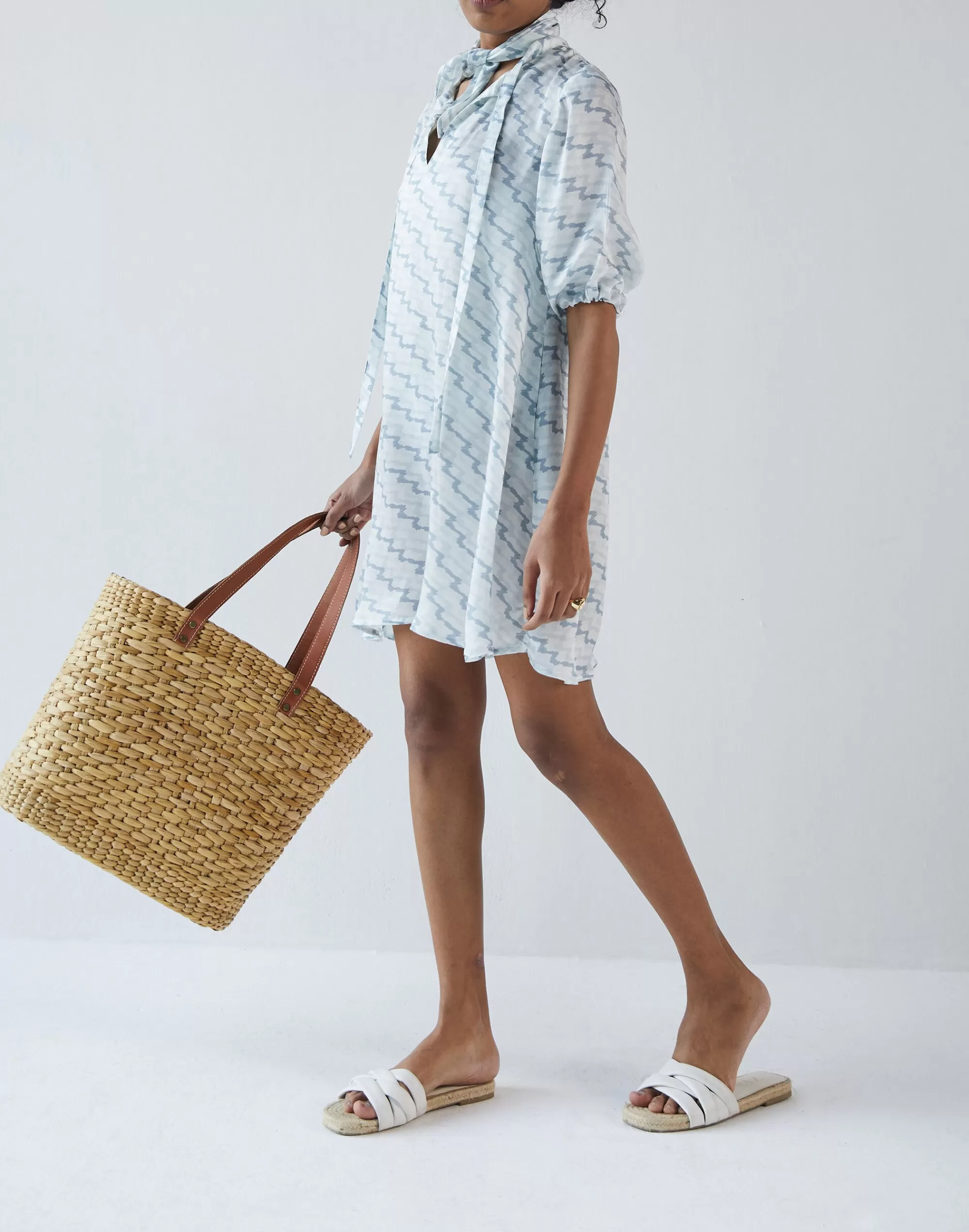 Madewell Swim>Reistor Windy Days Dress Light Blue