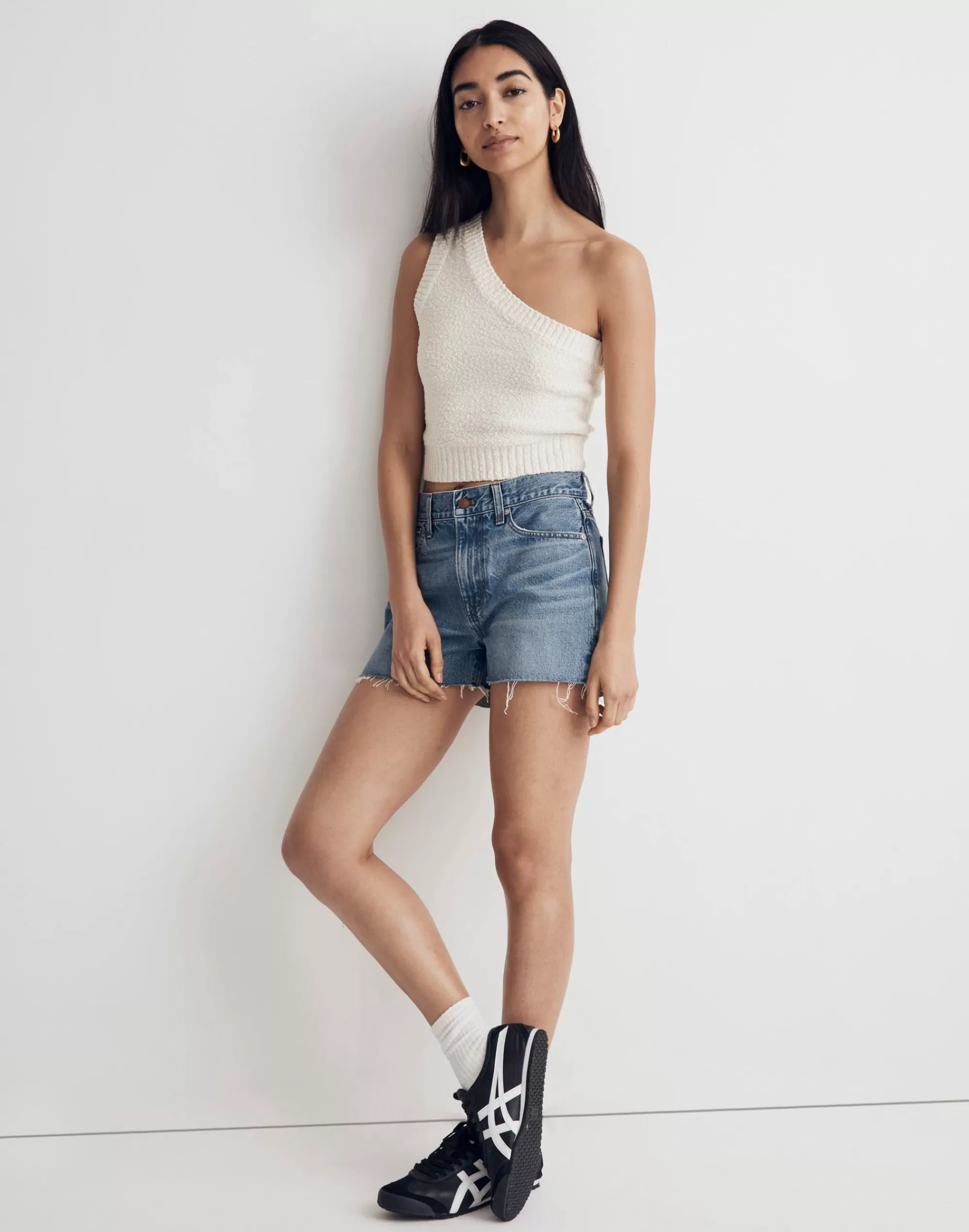 Madewell Relaxed Shorts>Relaxed Denim Shorts In : Side-Slit Edition Wisner Wash