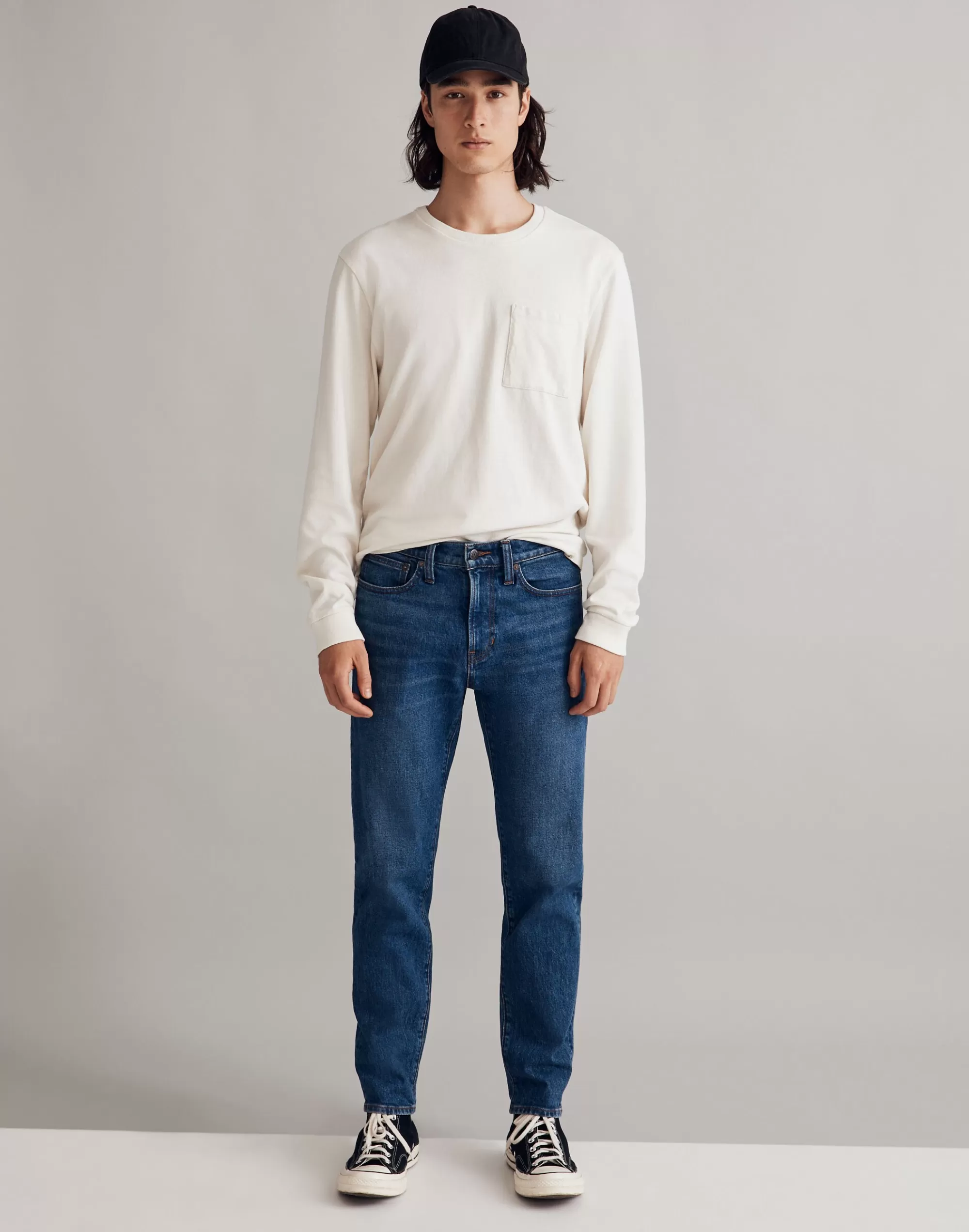 Madewell Relaxed Taper Jeans>Relaxed Taper Jeans In Lyford Wash